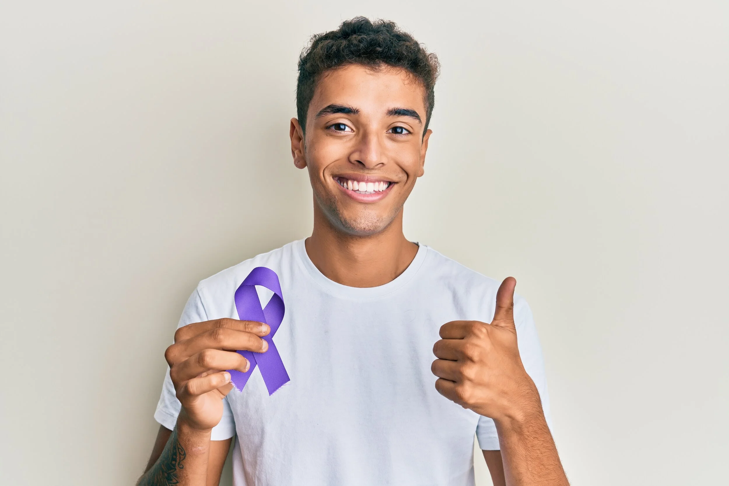 The Purple Ribbon - Pancreatic Cancer Awareness Month