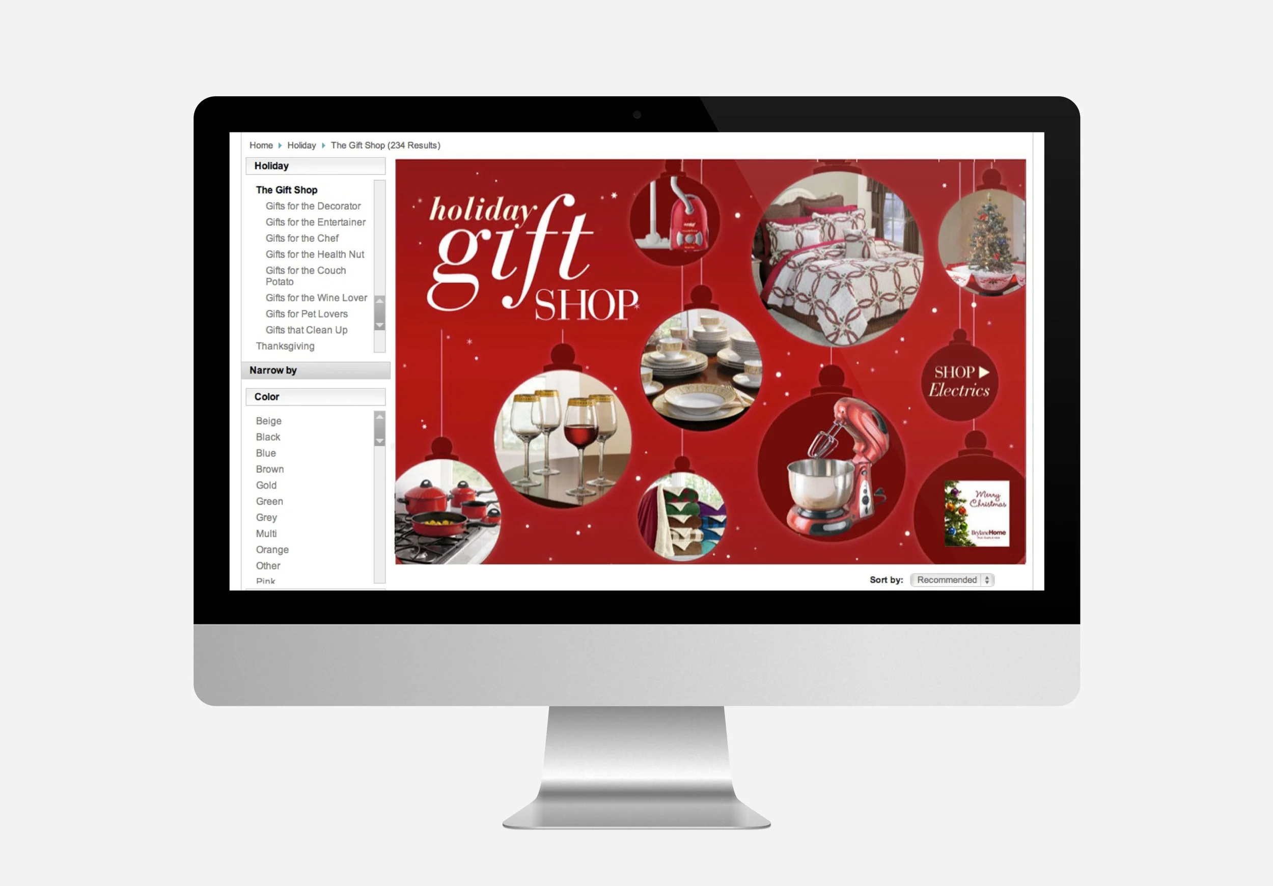 Holiday Gift Shop