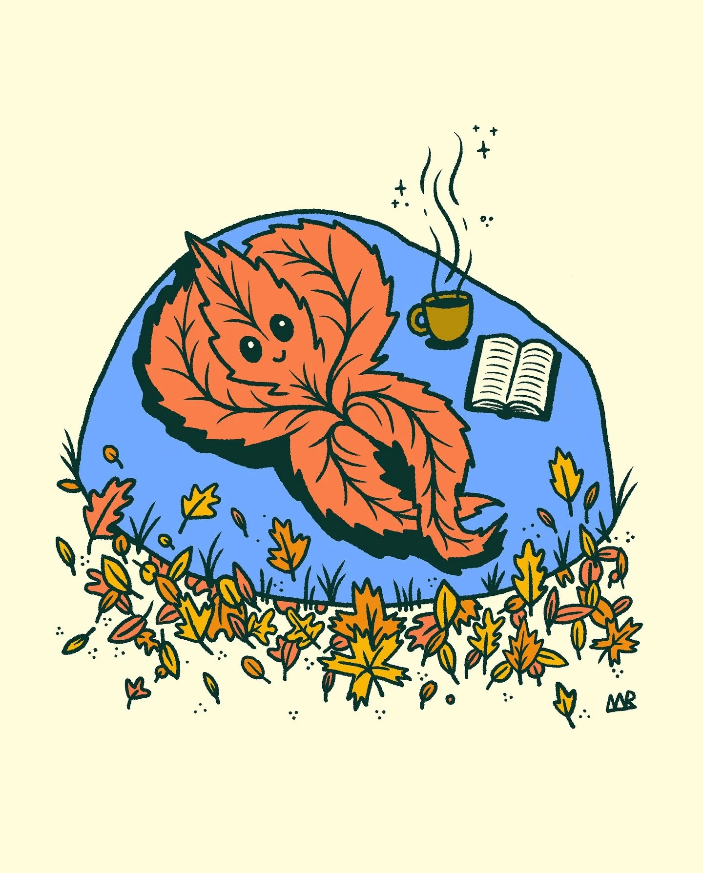 LEAF (me alone). 
It&rsquo;s off-season.

#peachtober25
#peachtober25leaf