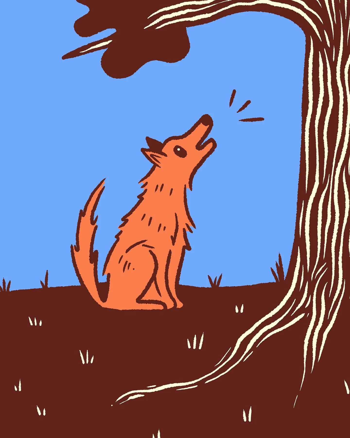 BARK.

#peachtober25
#peachtober25bark