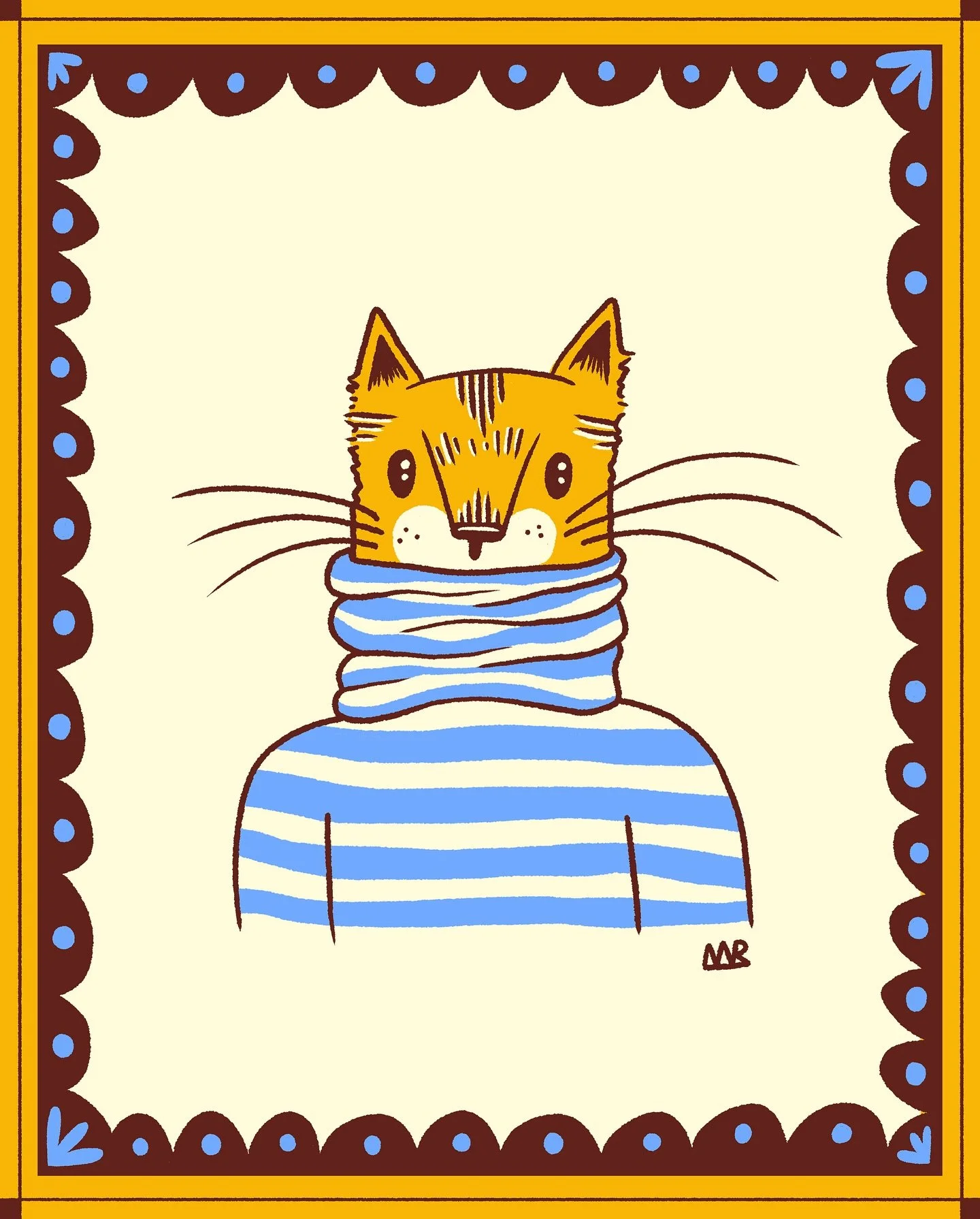 Portrait of a girl who thought she could power through October making a drawing every day and keep up with client work and life and the germs of a 3 year old. Ha! Turtleneck season commence!! If you see me in one you know I mean business. 

Feeling g