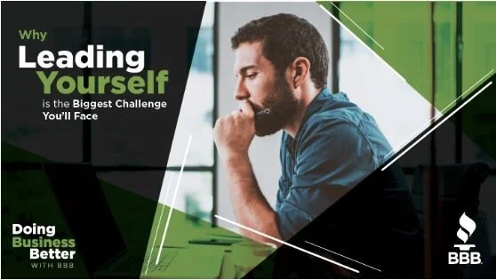 Why Leading Yourself is the Biggest Challenge You'll Face