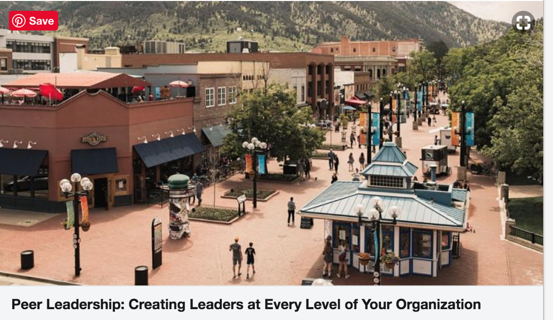 Virtual - Peer Leadership: Creating Leaders at Every Level of Your Organization