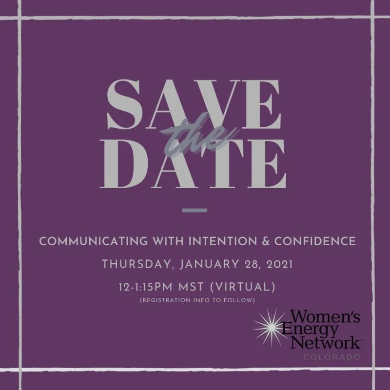 Communicating with Intention and Confidence