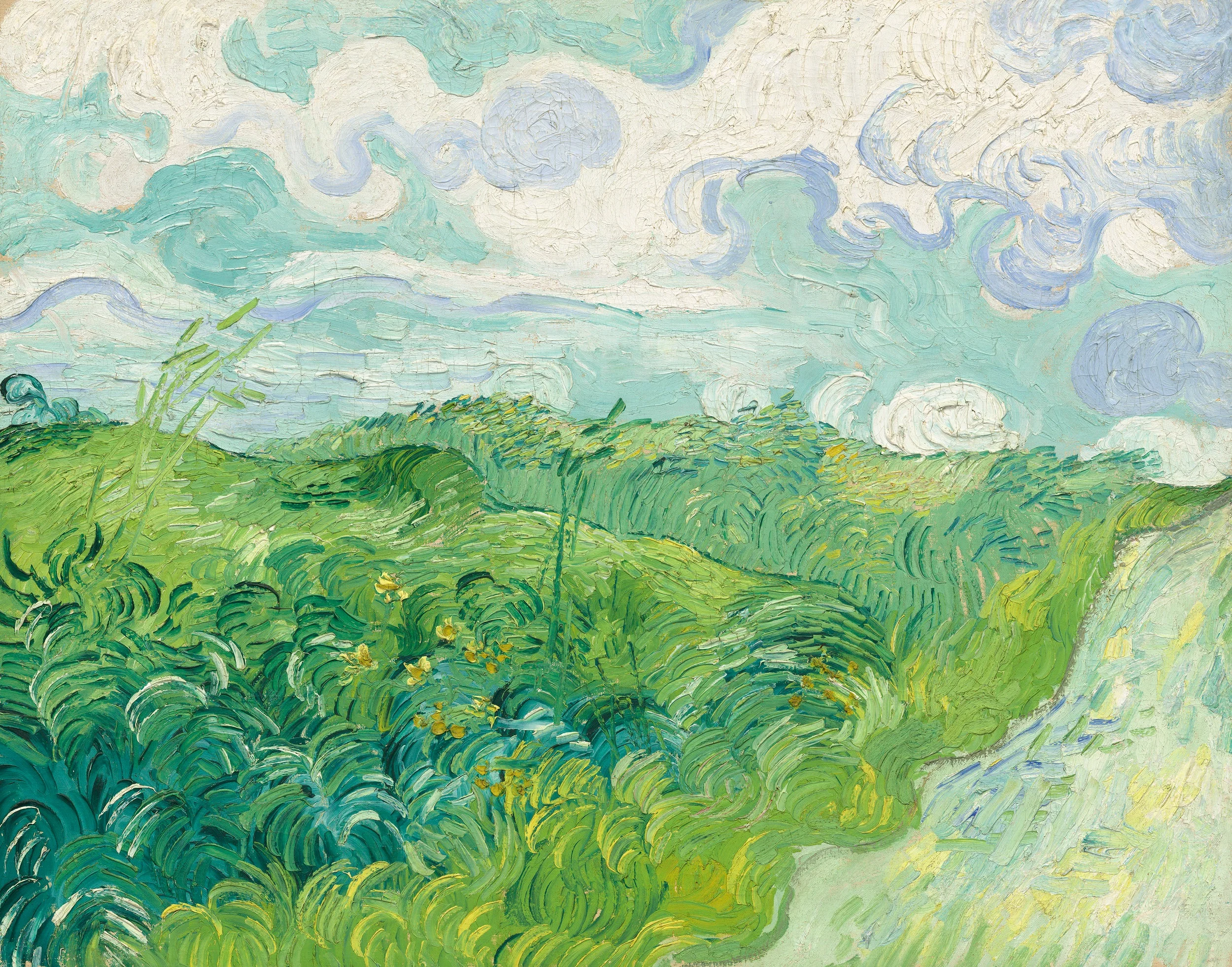 Green Wheat Fields, 1890