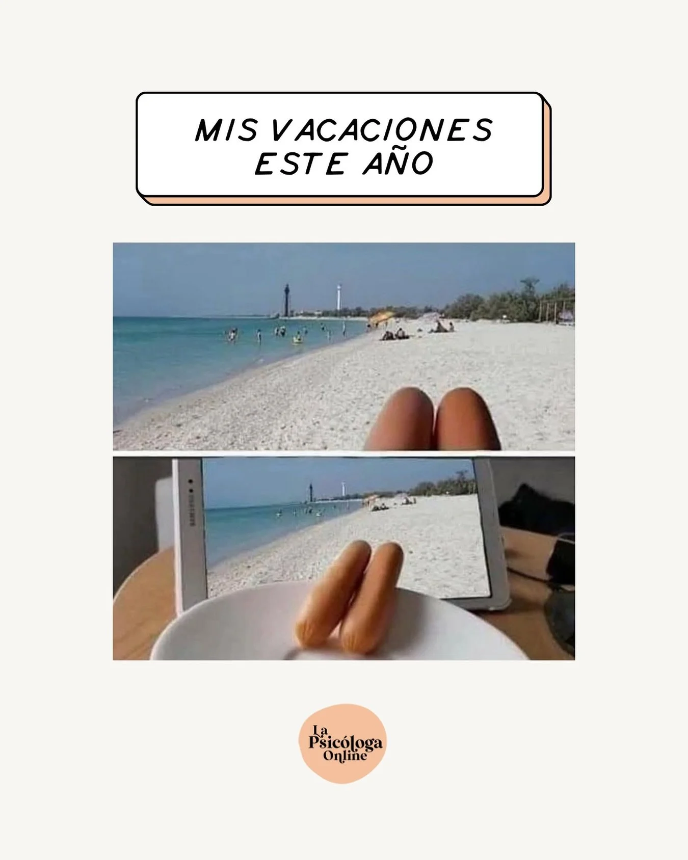 Este verano no tengo vacaciones, ni playa, ni piernas bronceadas, ni c&oacute;cteles con sombrillita.
Ni siquiera el cl&aacute;sico post de &laquo;me desconecto por unos d&iacute;as&raquo; (porque para desconectarse, primero hay que haberse enchufado