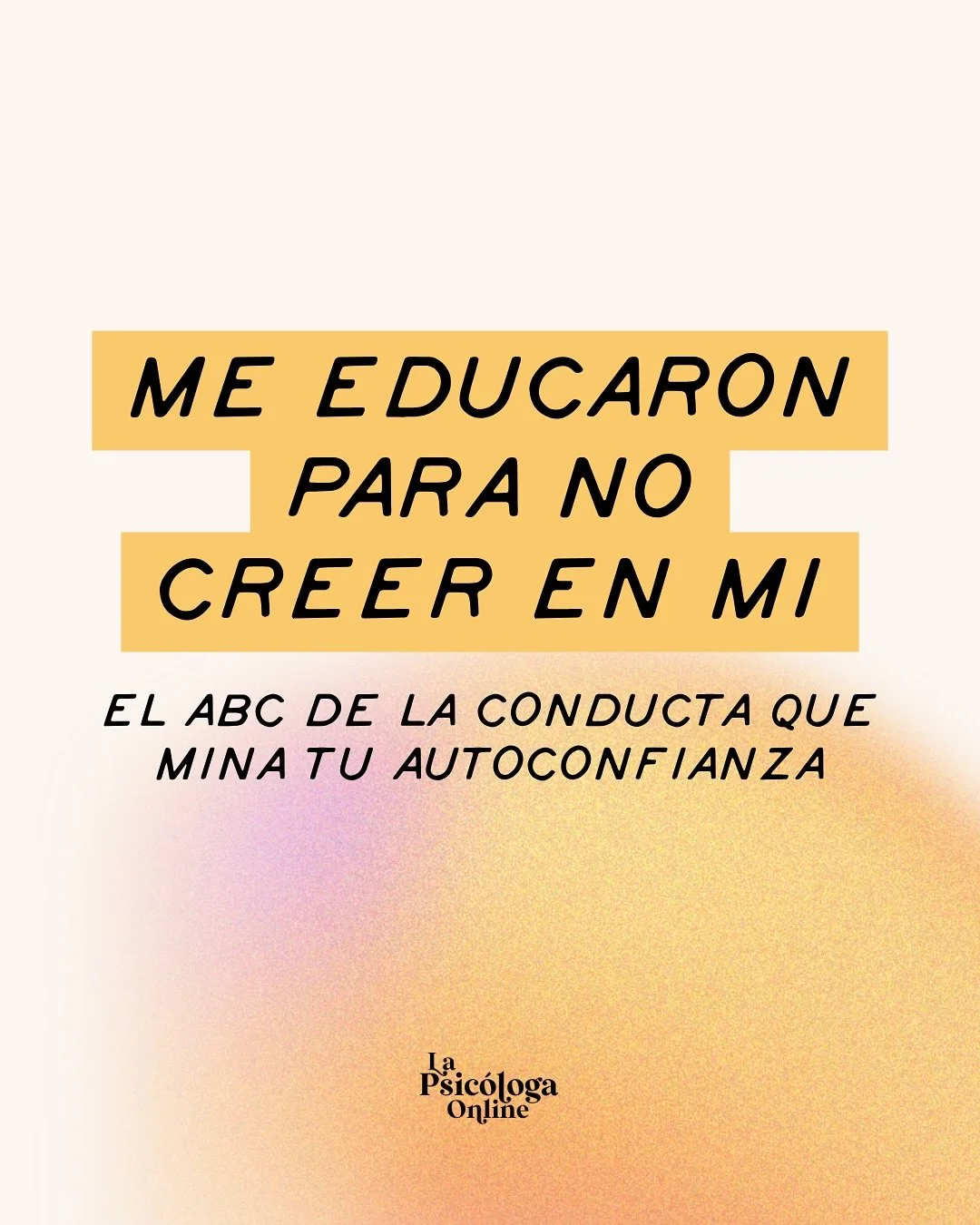 A muchas nos educaron para desconfiar de lo que sent&iacute;amos. No fue magia ni trauma c&oacute;smico: fue&nbsp;condicionamiento, aprendizaje.

Cada vez que te ridiculizaron por llorar, te corrigieron cuando decid&iacute;as algo por ti misma o te h