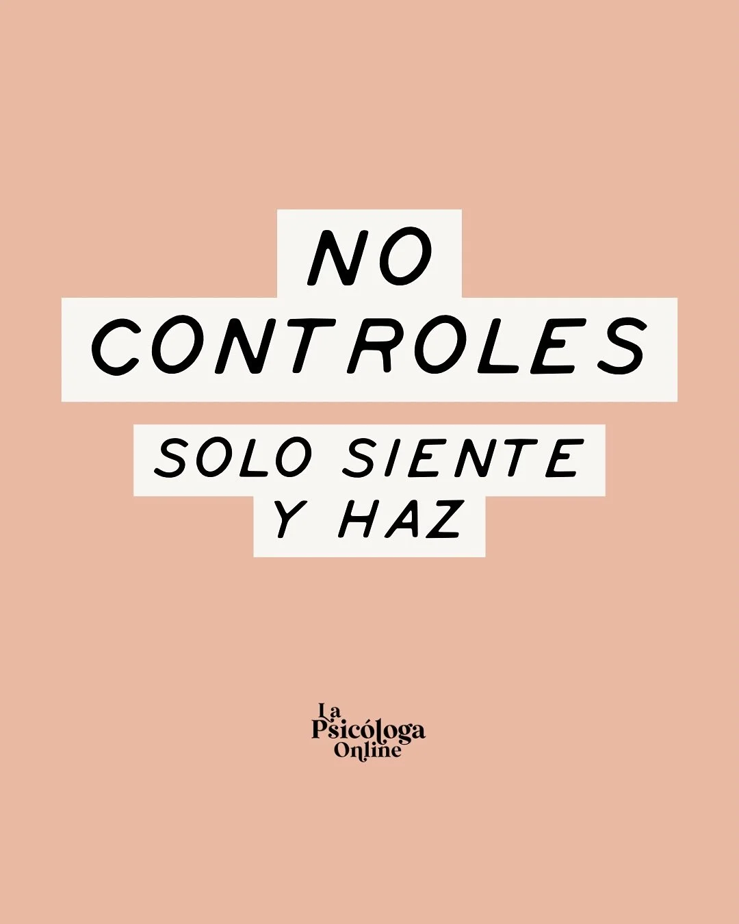 Existe una creencia arraigada de que la soluci&oacute;n a la ansiedad, la tristeza o el enfado es el Control Emocional (suprimir, distraerse o fingir que est&aacute;s bien).⁠
⁠
Ese es el error de base, La verdad es que la lucha, el control que ejerce