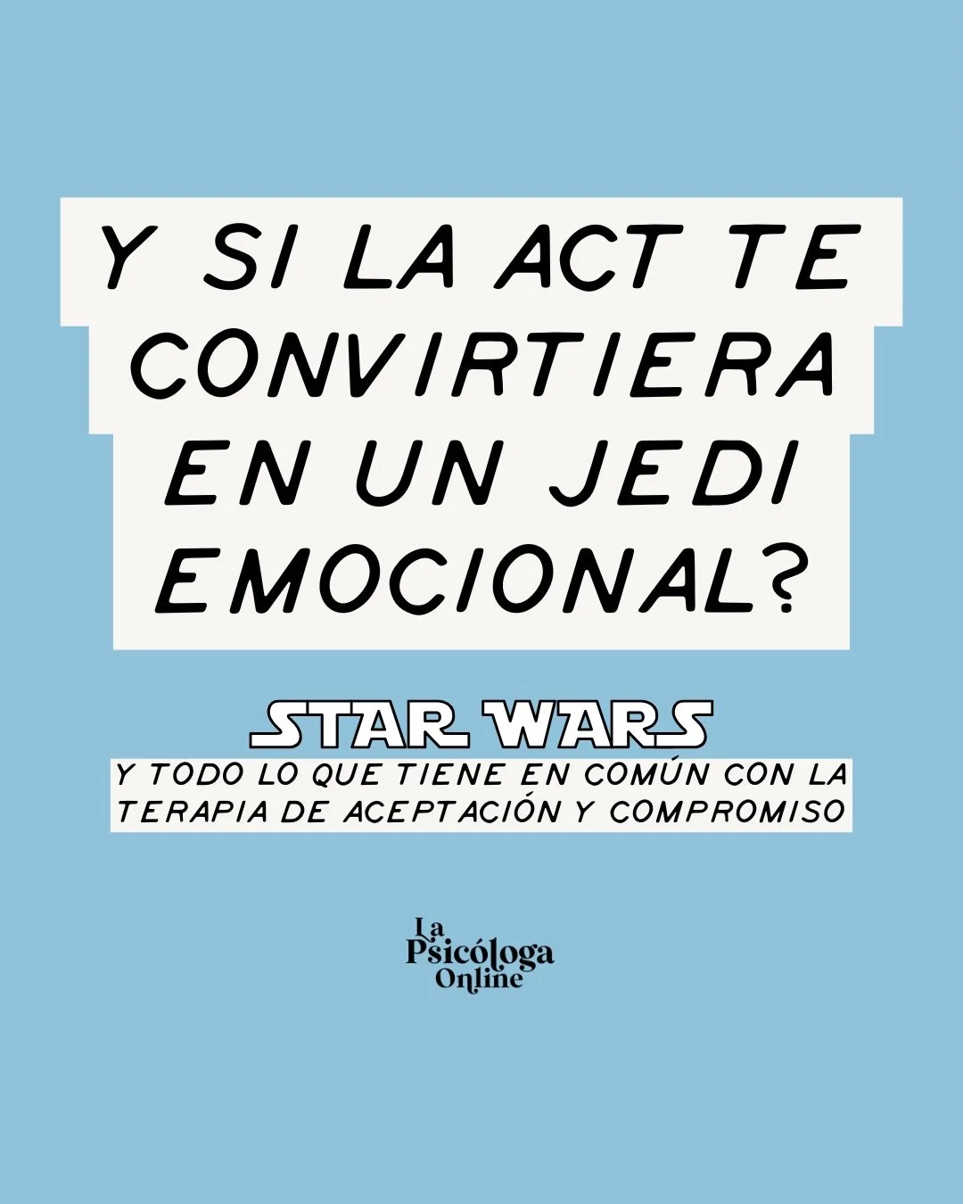 Cada 25 de diciembre veo Star Wars del episodio I al VI. Es tradici&oacute;n.⁠
⁠
Y cada a&ntilde;o pienso lo mismo: esta saga no solo habla de la Fuerza, habla de gesti&oacute;n emocional.⁠
⁠
Porque Leia, Luke, Han, Yoda... no vencen por ser m&aacute