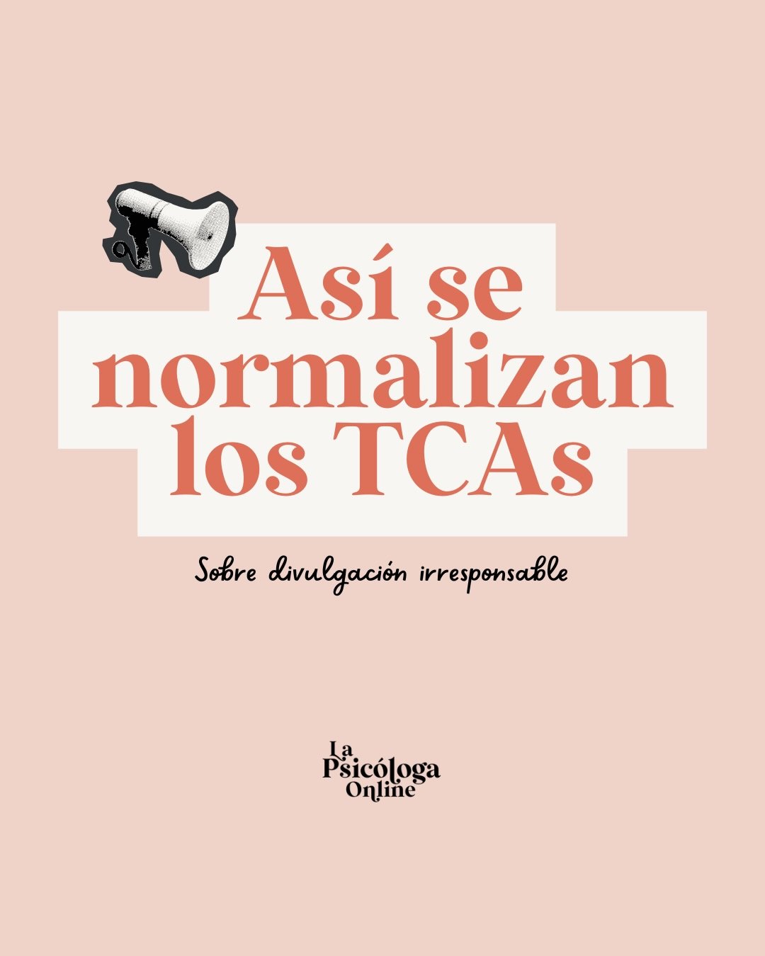 La semana pasada vi circular un post que me ha puesto de una mala hostia considerable.⁠
⁠
Una cuenta &ldquo;de ciencia&rdquo; explicando al detalle las dietas ultrarestrictivas, la deshidrataci&oacute;n intencional, el ejercicio extenuante de modelos