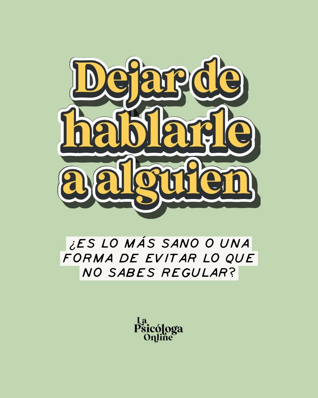 Hay gente empe&ntilde;ada en que madurar consiste en hablarlo todo.⁠
⁠
Hablarlo bien y &laquo;bonicamente&raquo;. Hablarlo a tiempo.⁠ Hablarlo con calma, como si todas las personas supieran escuchar y todas las conversaciones sirvieran para algo.⁠
⁠
