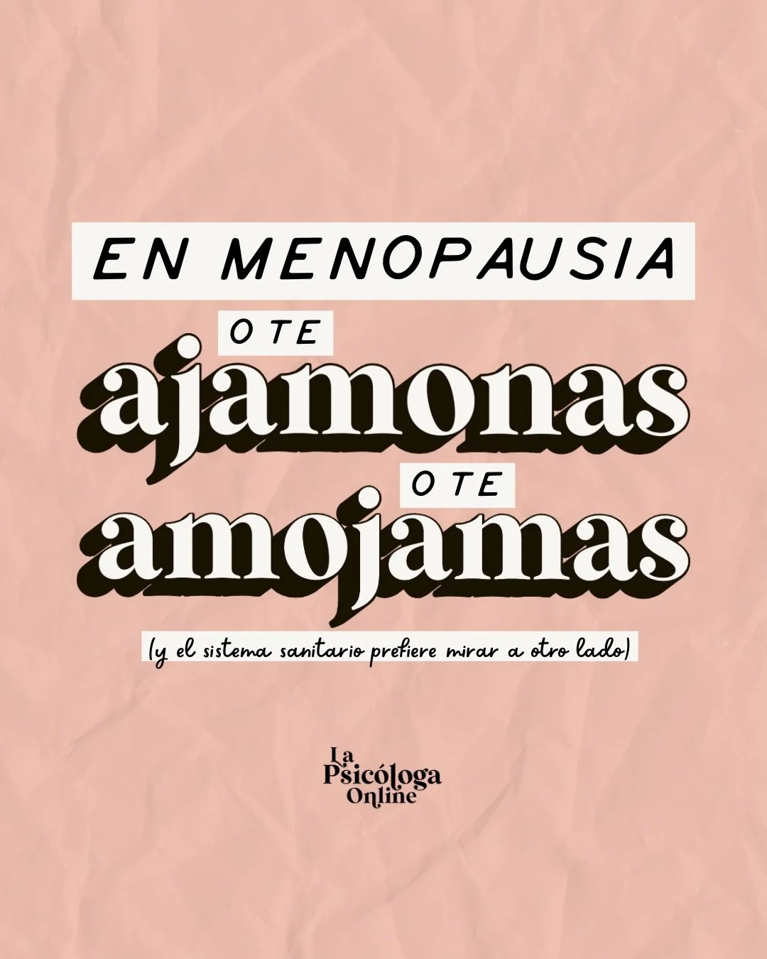 Hay una cosa que me revienta especialmente de c&oacute;mo se habla de la menopausia y de la perimenopausia: la alegr&iacute;a con la que se etiqueta como &laquo;normal&raquo; a cualquier cosa que empeore tu calidad de vida.⁠
⁠
Engordas y enseguida ap