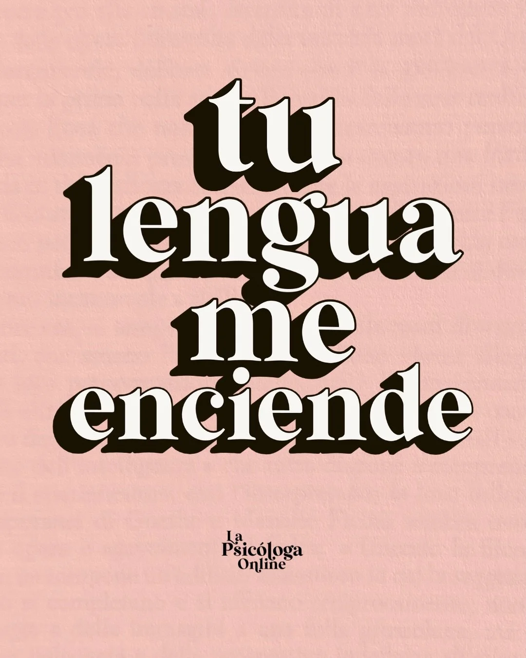 &laquo;Tu lengua me enciende&raquo;

No fue una frase especialmente elegante ni una declaraci&oacute;n de amor&hellip; pero no puedo olvidarme de aquel chico ni de aquellos besos nuestros.

Ese tipo de frases hablan del deseo de una forma muy clara. 