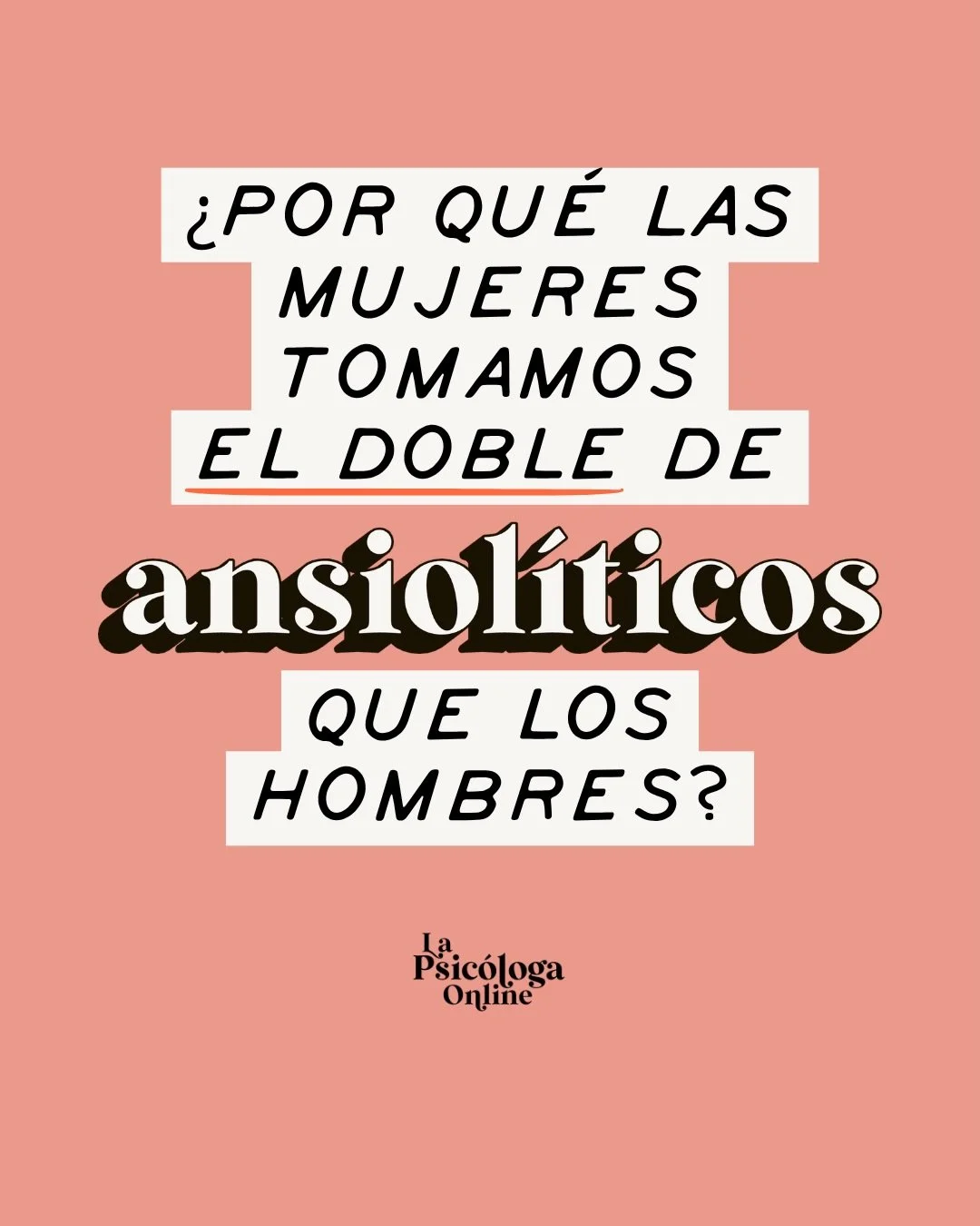 Que las mujeres consumamos el doble (o m&aacute;s) de ansiol&iacute;ticos que los hombres no es una casualidad gen&eacute;tica ni una prueba de que tengamos una &laquo;sensibilidad especial&raquo; frente a la vida. Es el s&iacute;ntoma de algo bastan