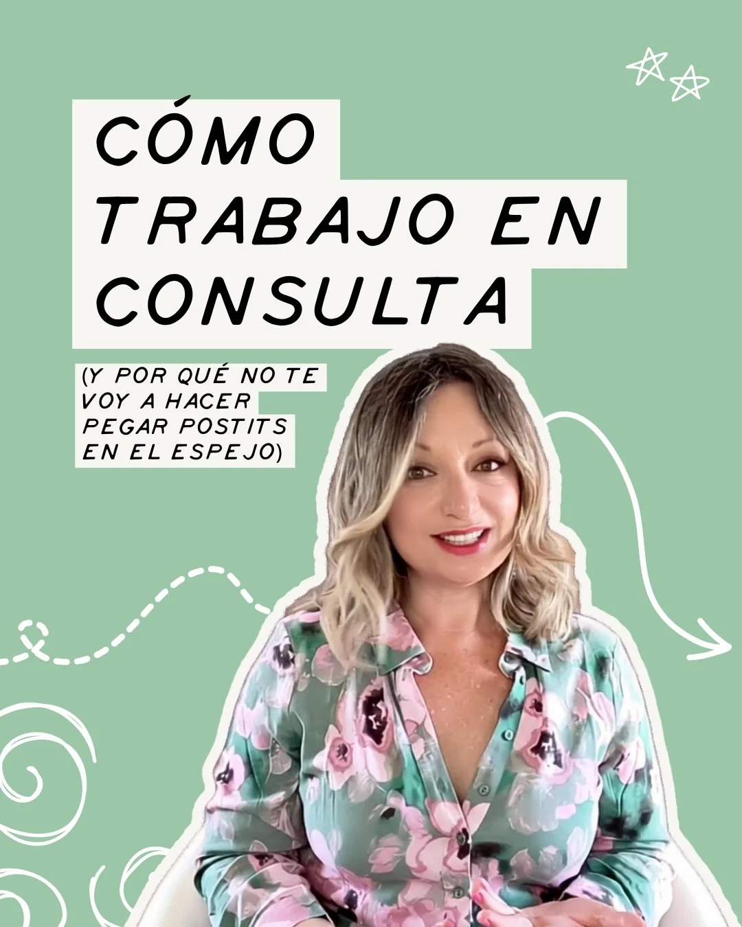Si buscas a alguien que te d&eacute; palmaditas en la espalda o te diga lo que quieres o&iacute;r para pasar la semana y nos vemos el pr&oacute;ximo jueves, yo no soy tu psic&oacute;loga 🙈

Trabajo con psicolog&iacute;a cient&iacute;fica por una raz