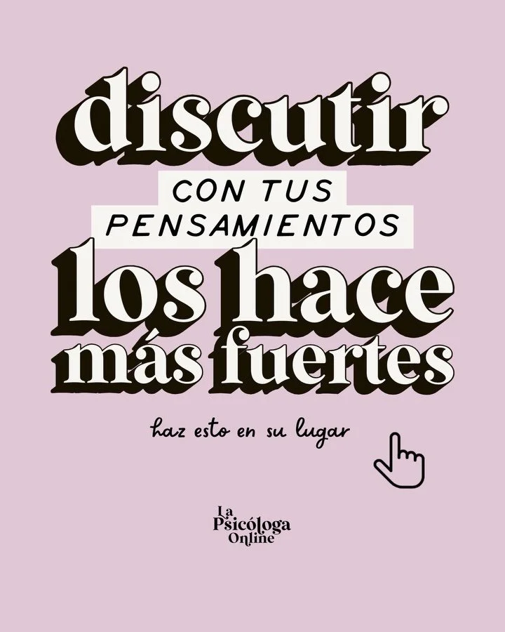 Te asalta el t&iacute;pico pensamiento de &laquo;esto te va a salir mal&raquo; o &laquo;no vales para esto&raquo;, y lo primero que haces es montar una comisi&oacute;n de investigaci&oacute;n en tu cabeza. No est&aacute;s sola, a mi tambi&eacute;n me