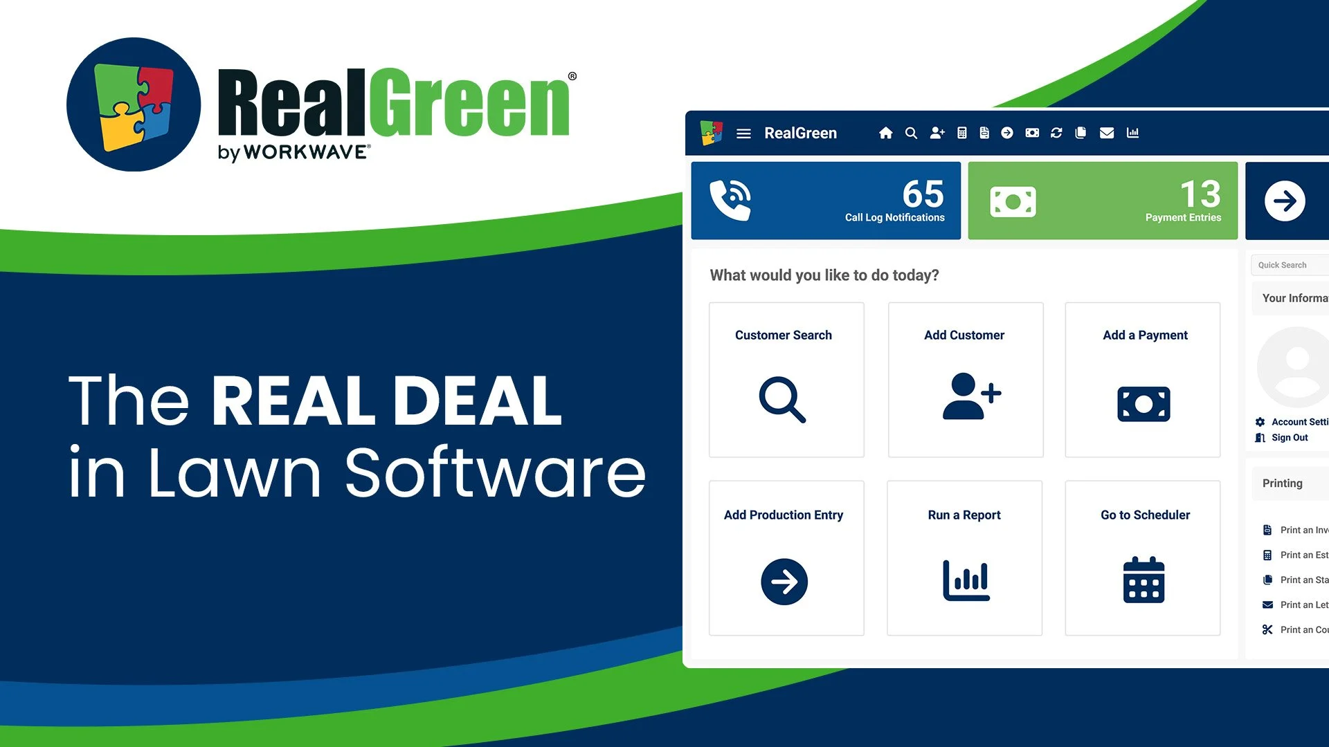 RealGreen: The REAL DEAL in Lawn Software