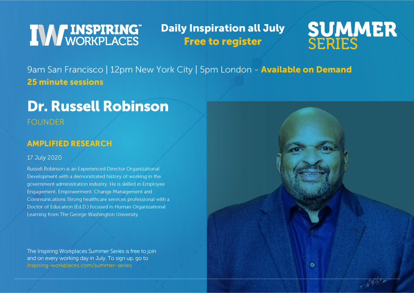 Dr. Russ Speaks at Inspirathon about Employee Voice