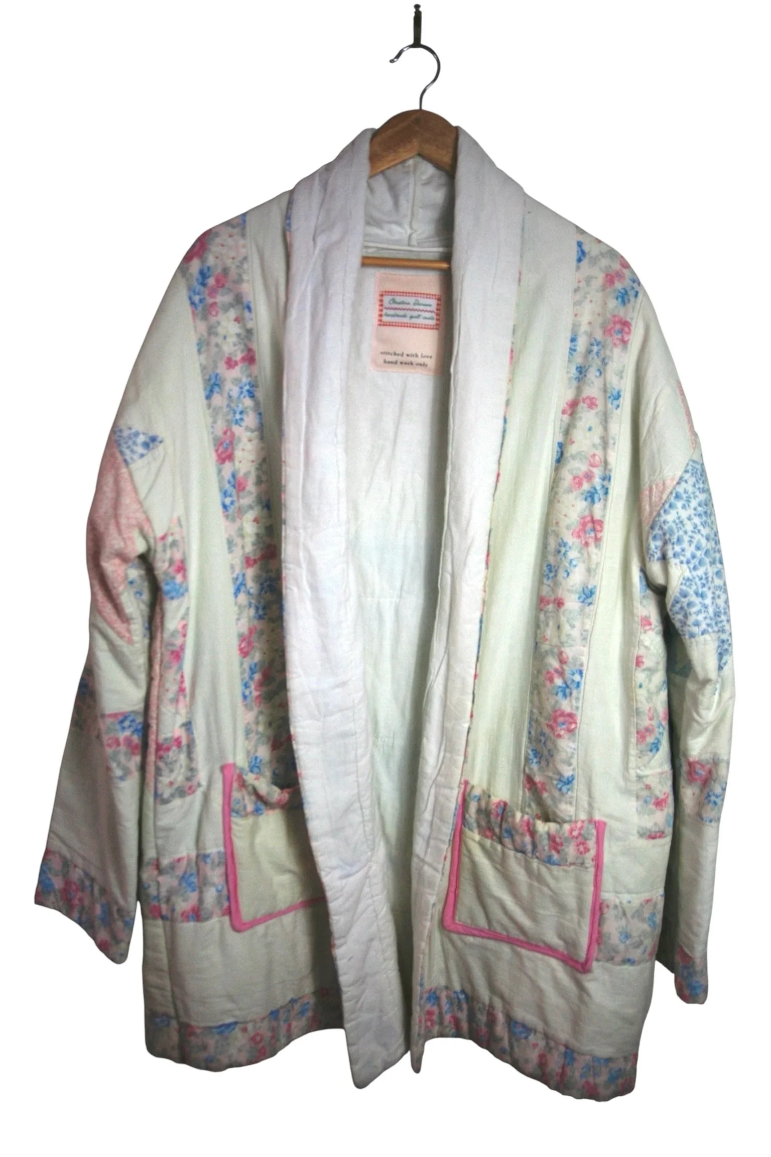 #28 - Pastel Floral Robe Coat