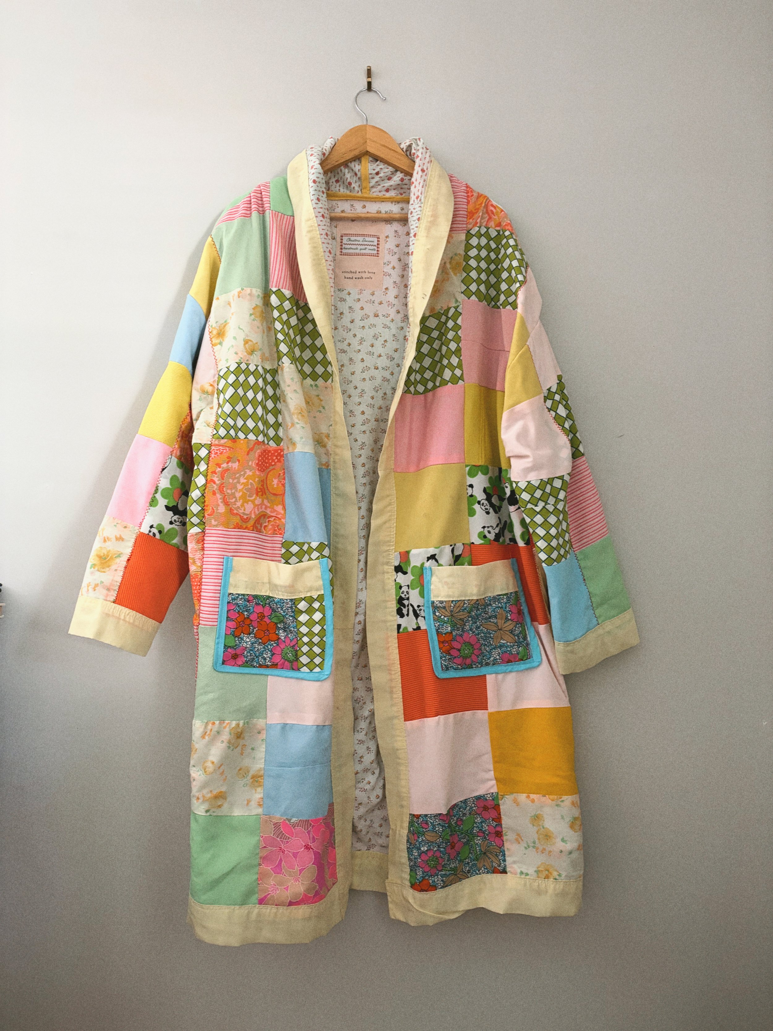 #89 - Tropical Square Robe Coat
