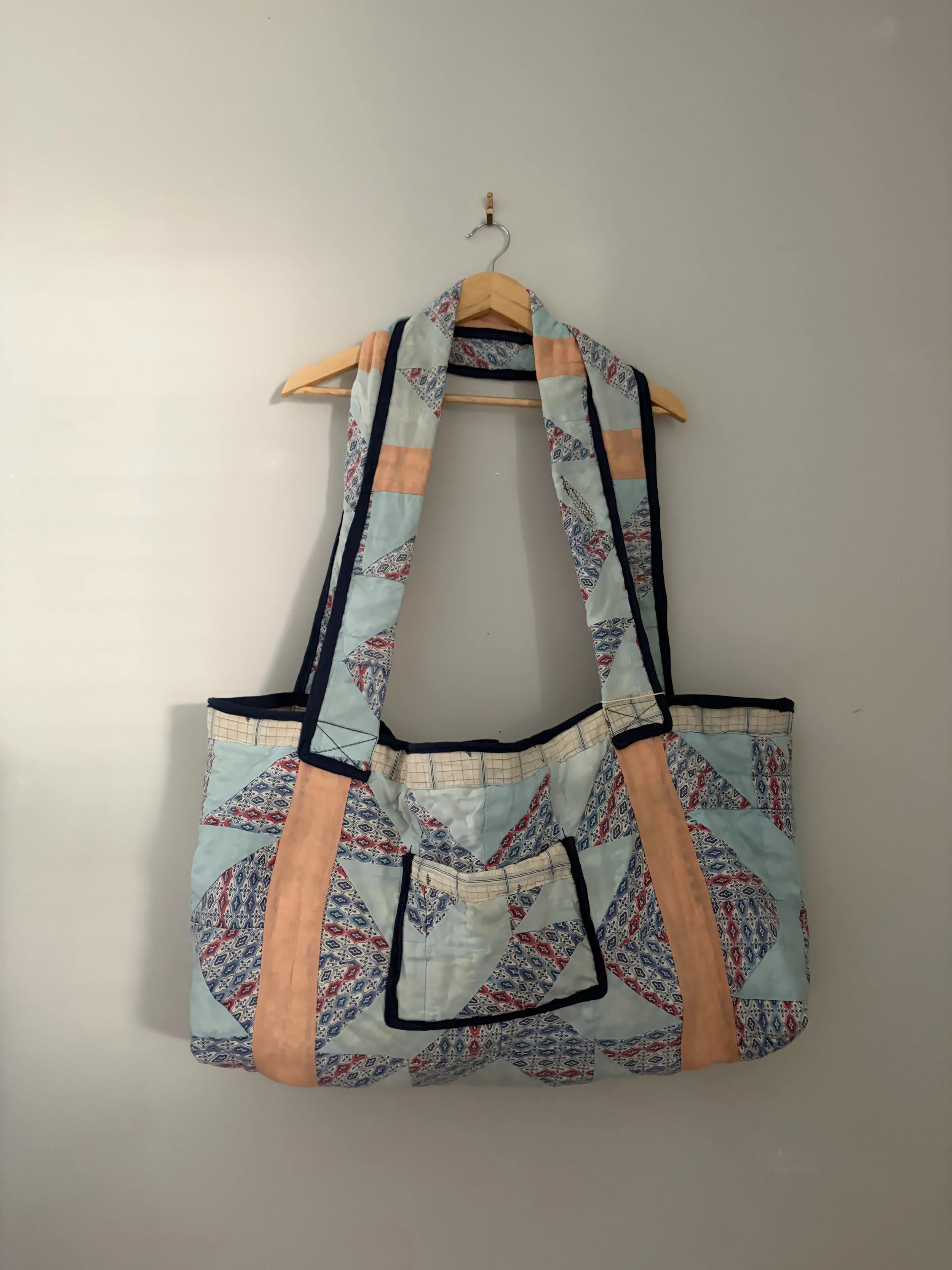 Quilted Beach Tote