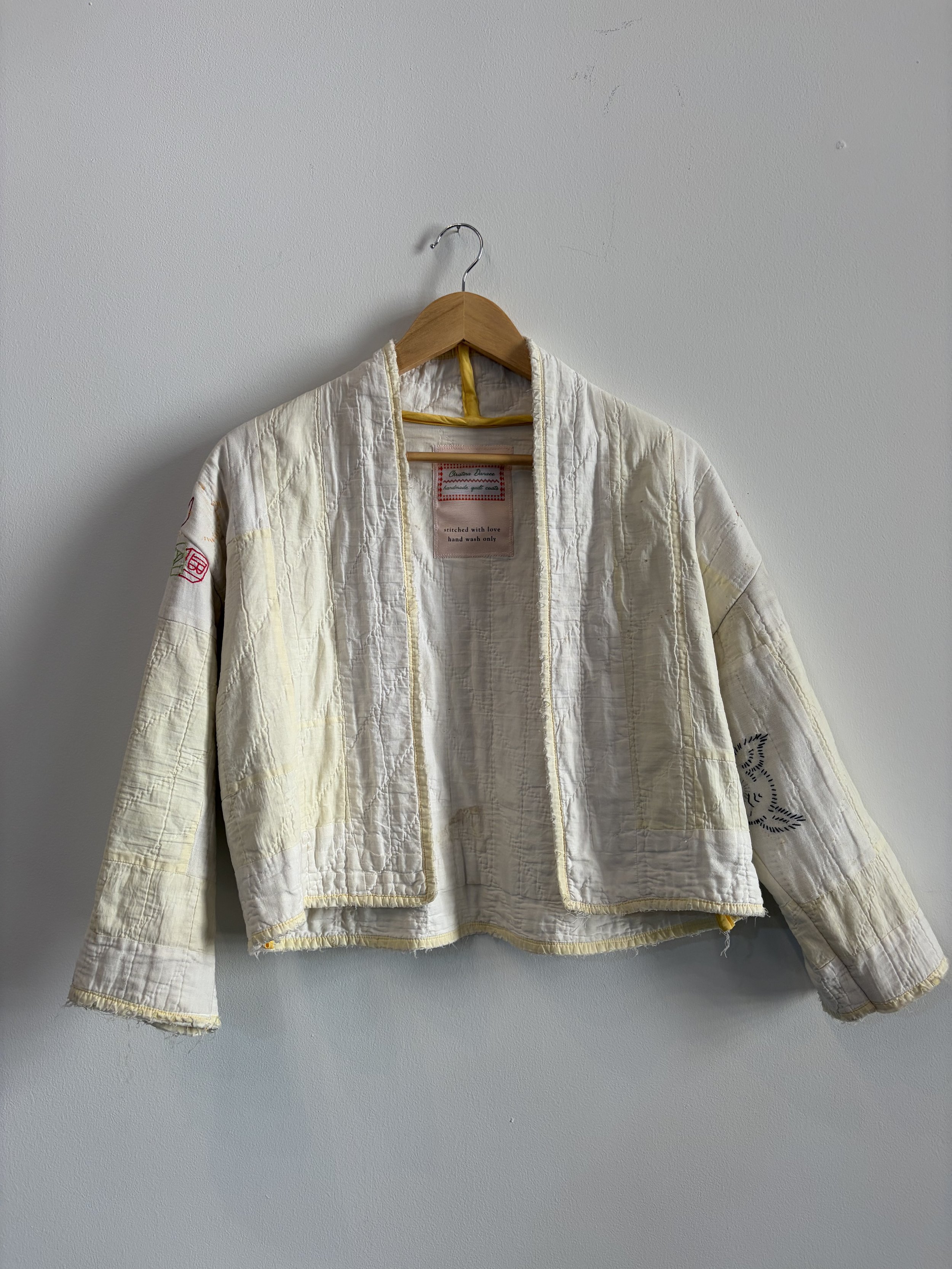 #8 - Yellow Cropped Coat