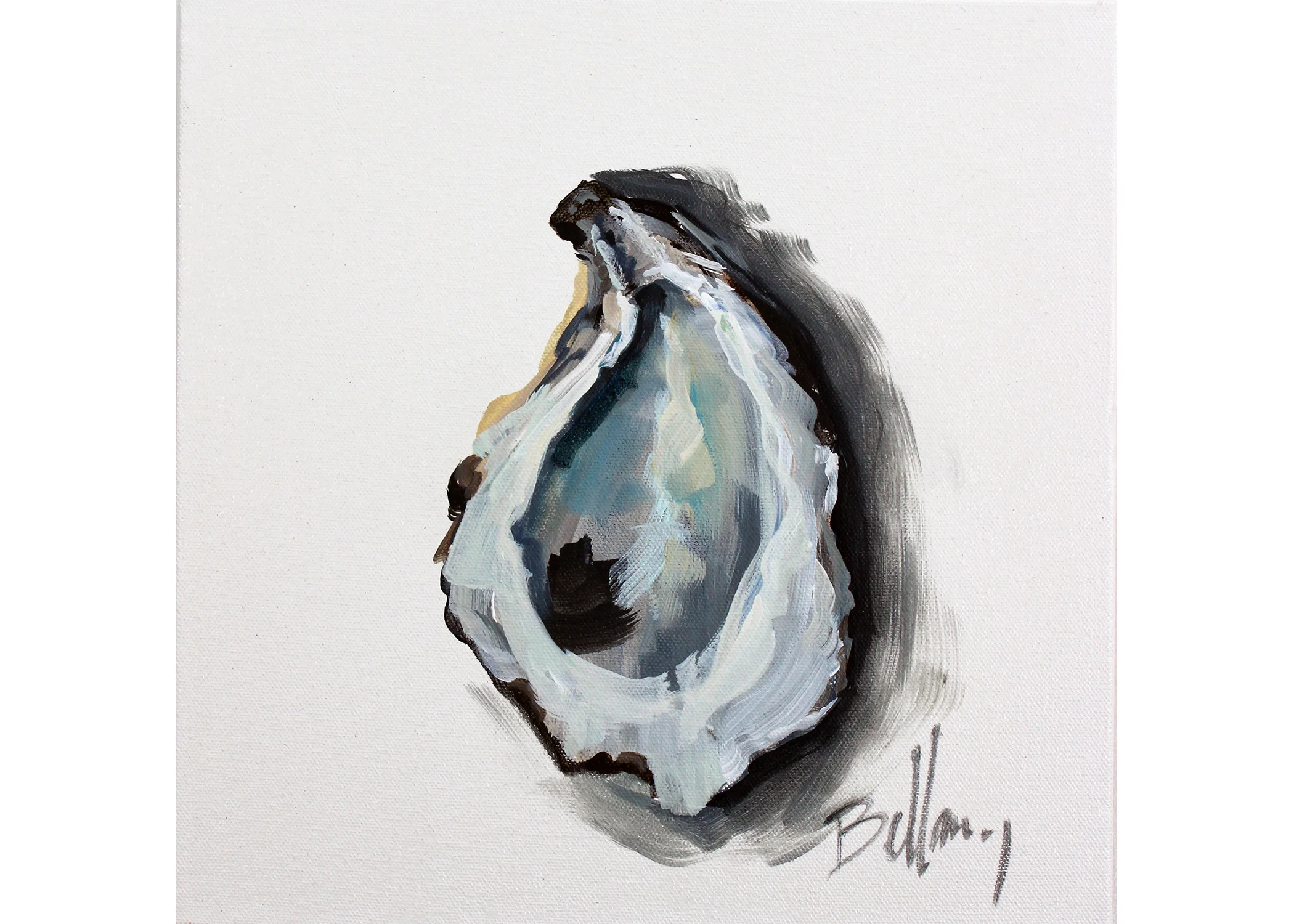 Oyster 12x12 Oil on Canvas