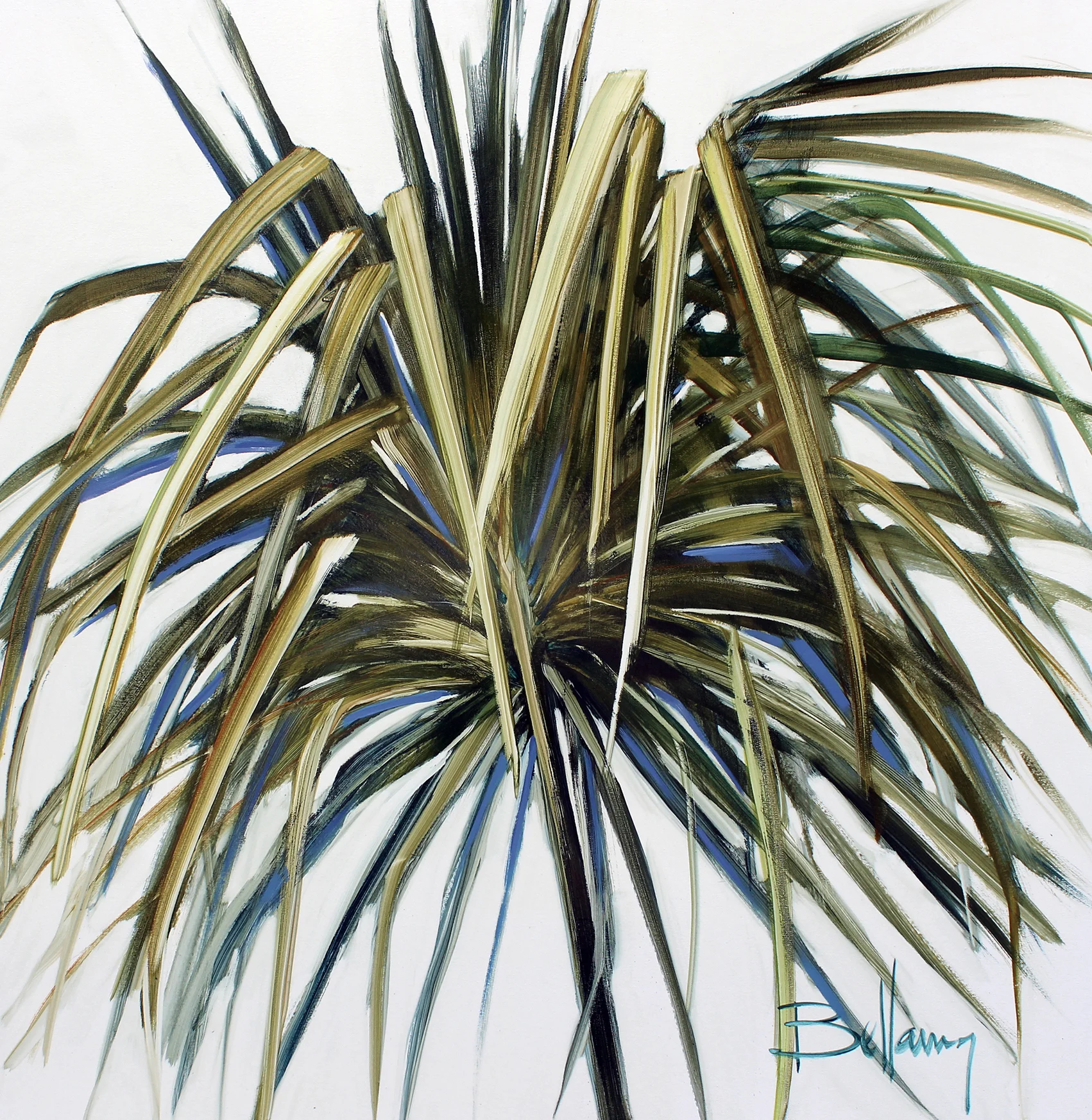 Palm 48x48 Oil on Canvas
