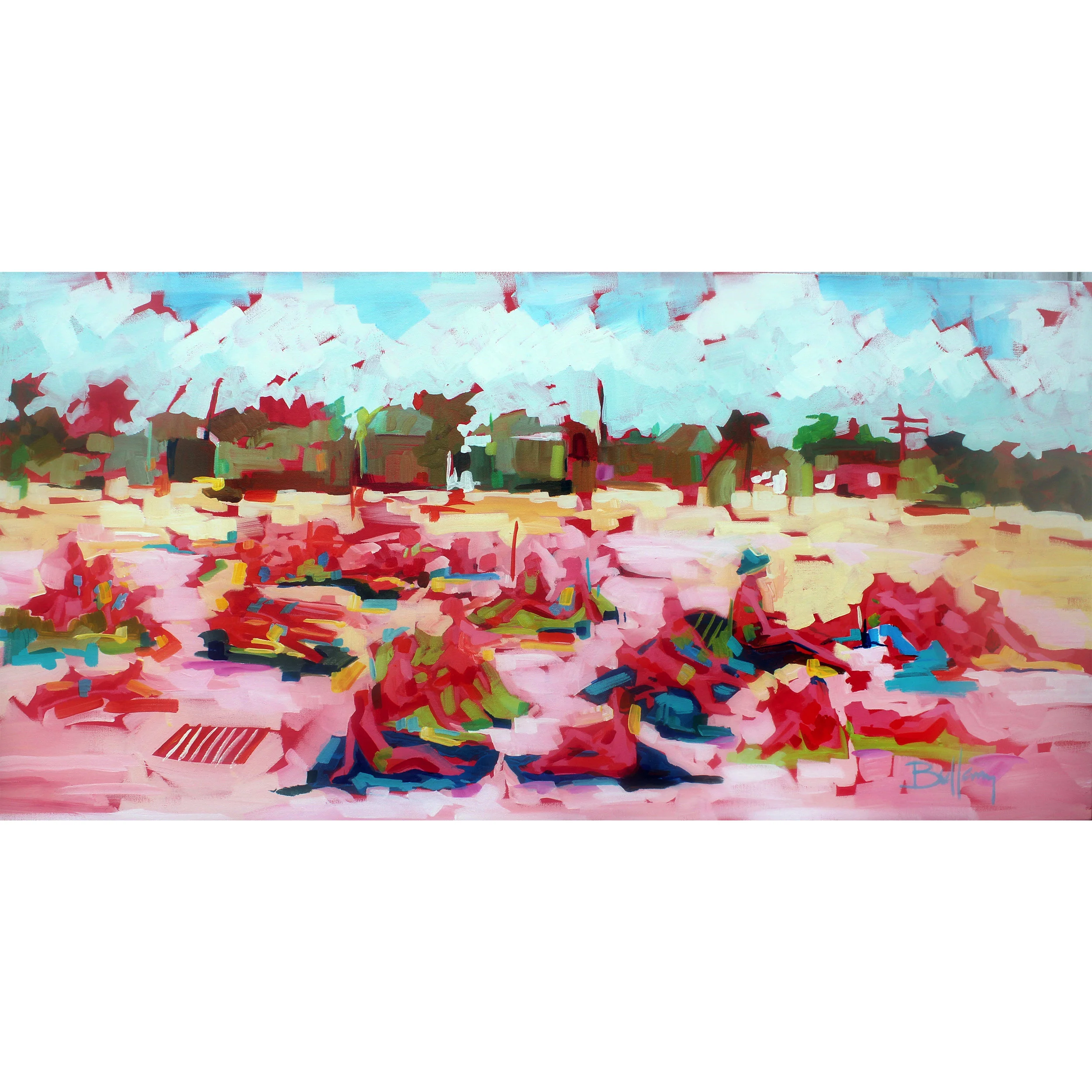 Coppertone 24x48 Acrylic on Canvas