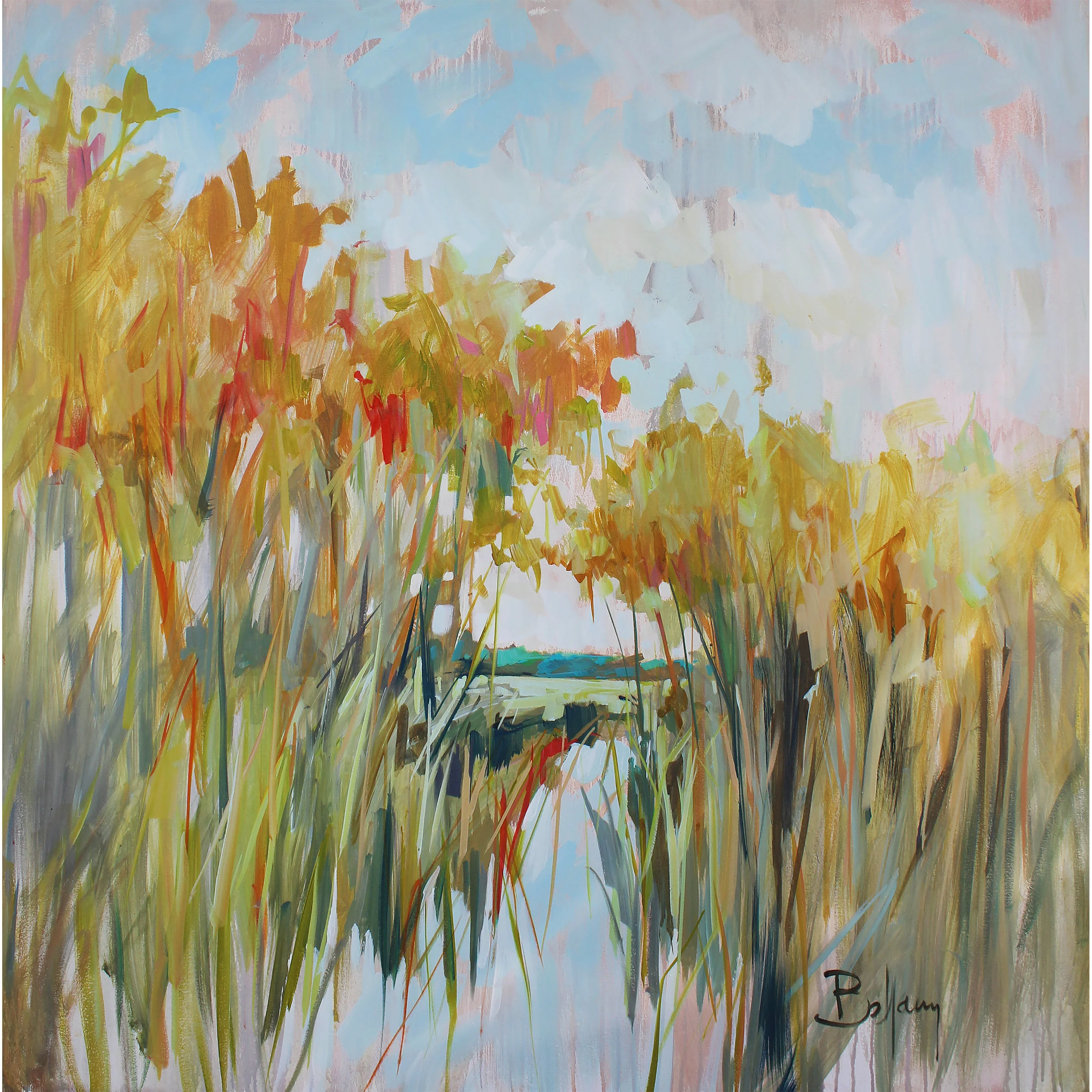 Autumn Acrylic on Canvas 48x48