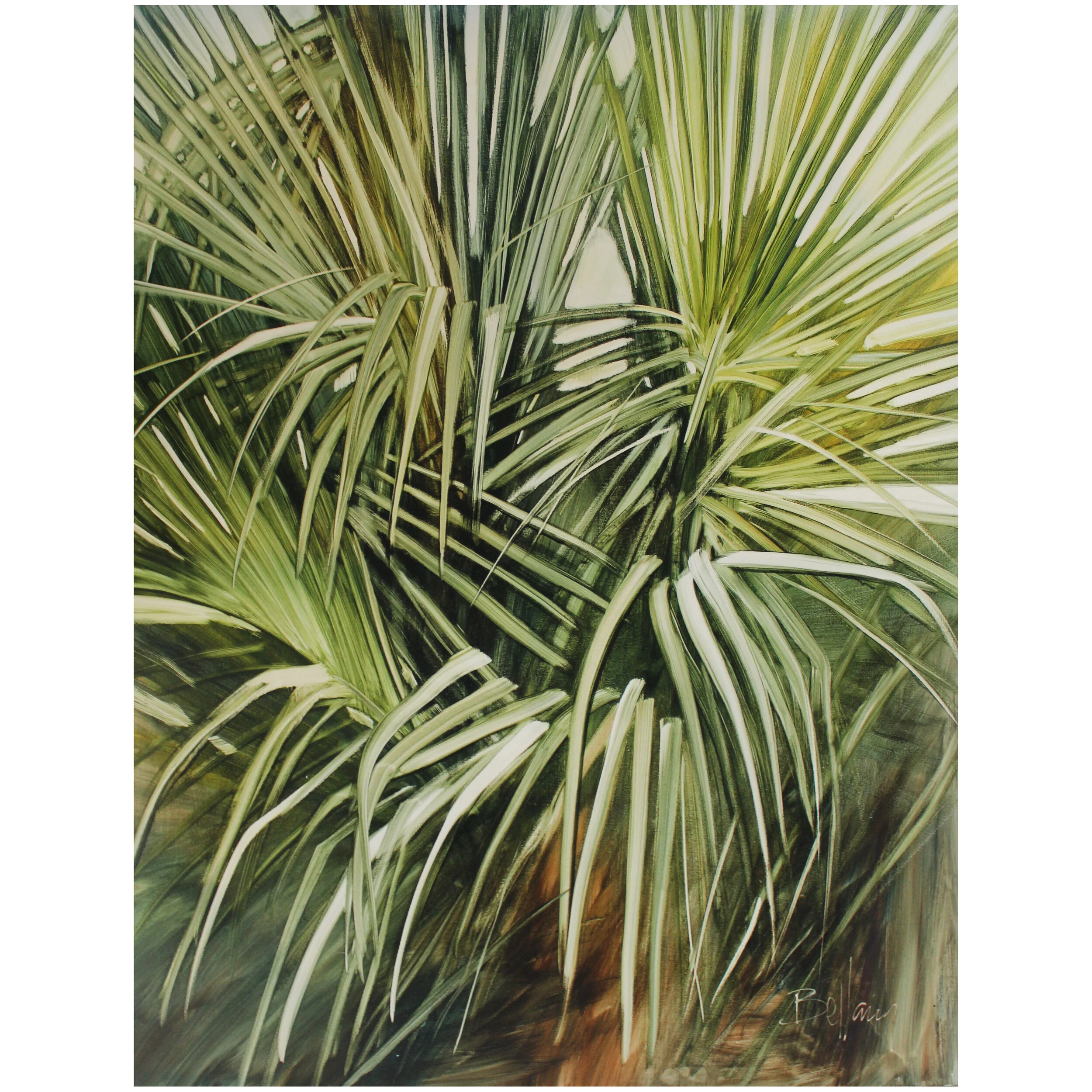 Palmetto Thicket Oil on Canvas 48x60