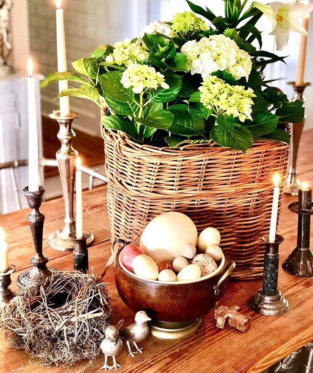 A simple Easter this year! It should always be this simple! Not breaking my neck to make 47 thousand Easter Baskets , huge Dinner and the like! I&rsquo;m grateful that my Mother taught me that you can be grateful and spiritual anywhere, anytime , any