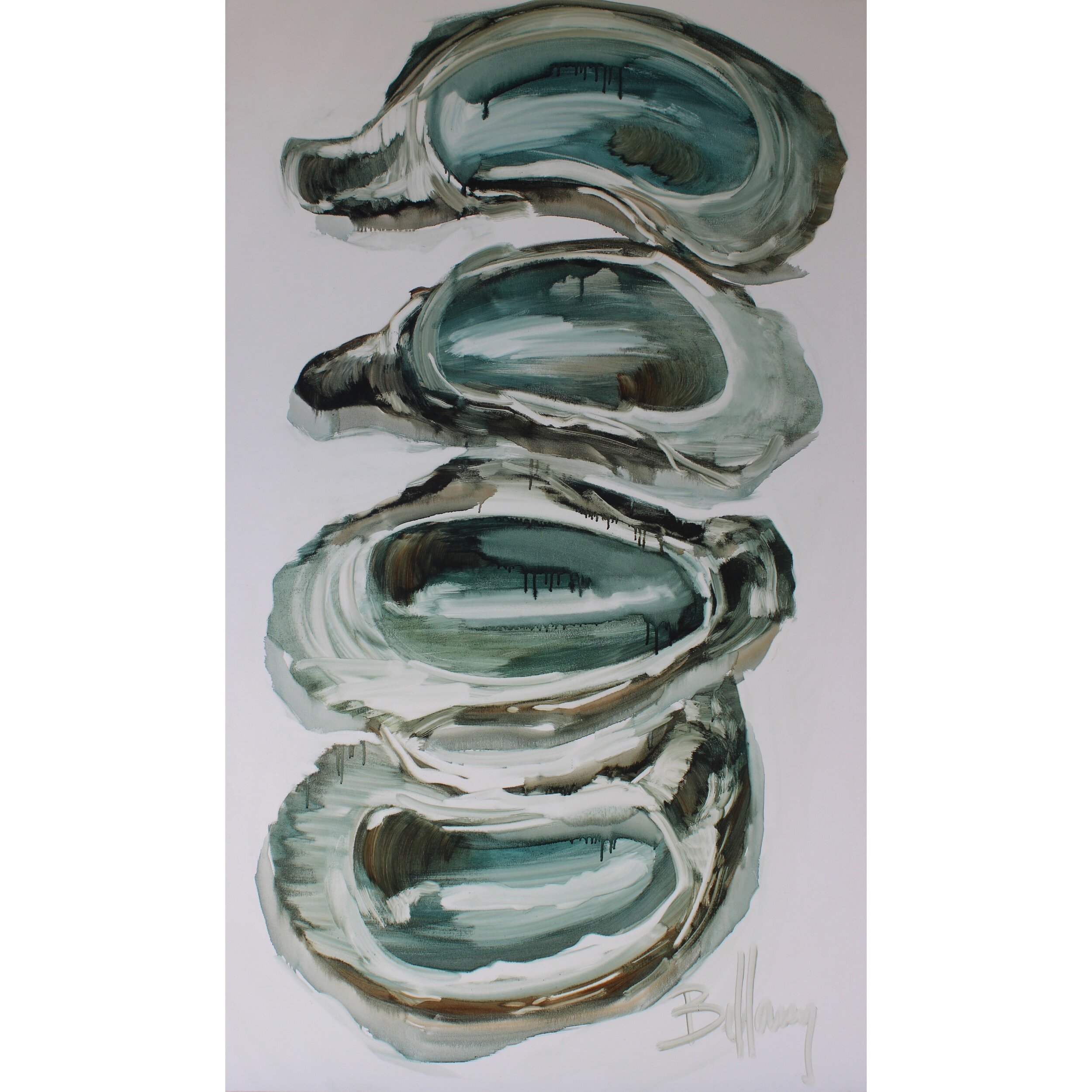 Four Oysters 36x60