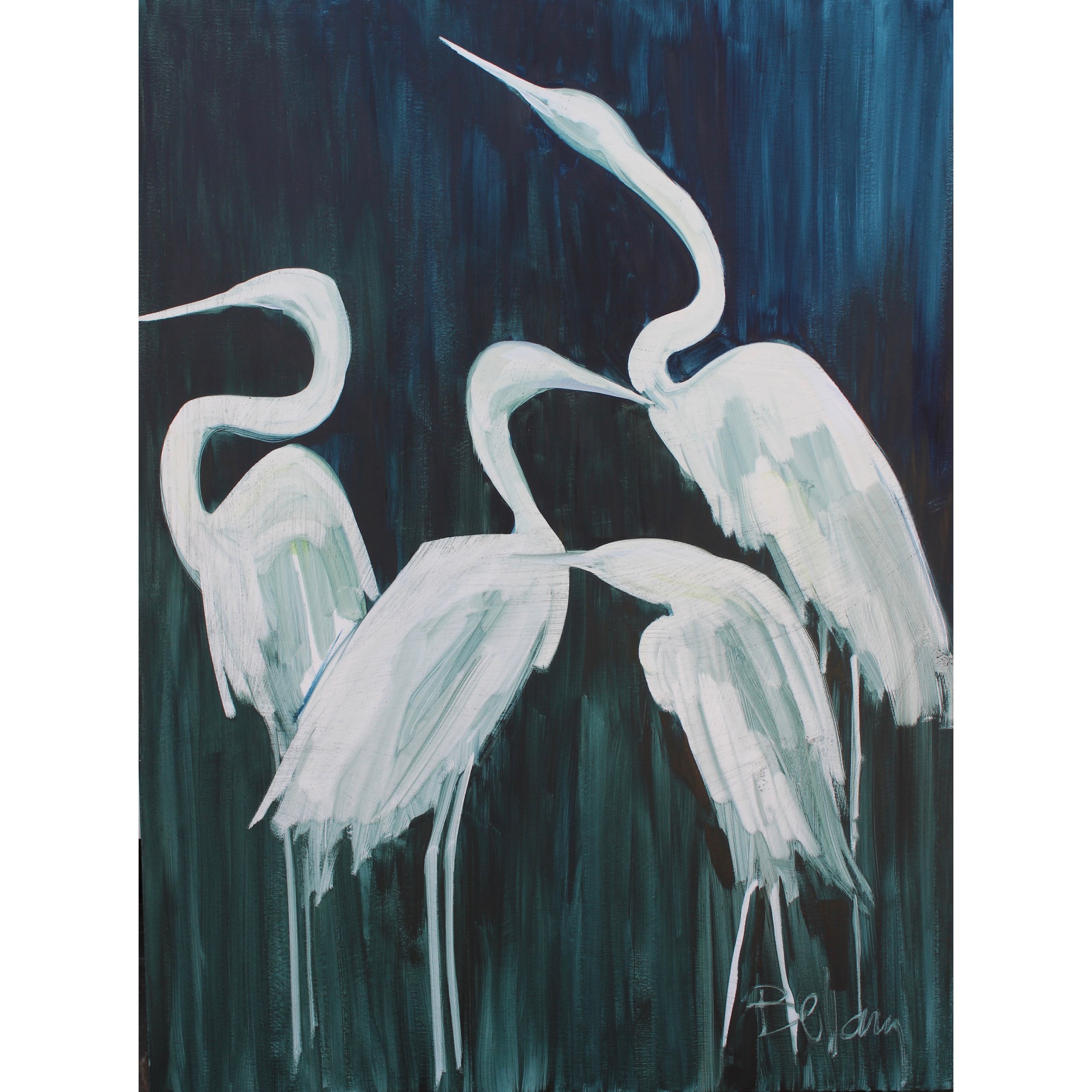 WhiteBirdsonIndigo36x48oc.JPG
