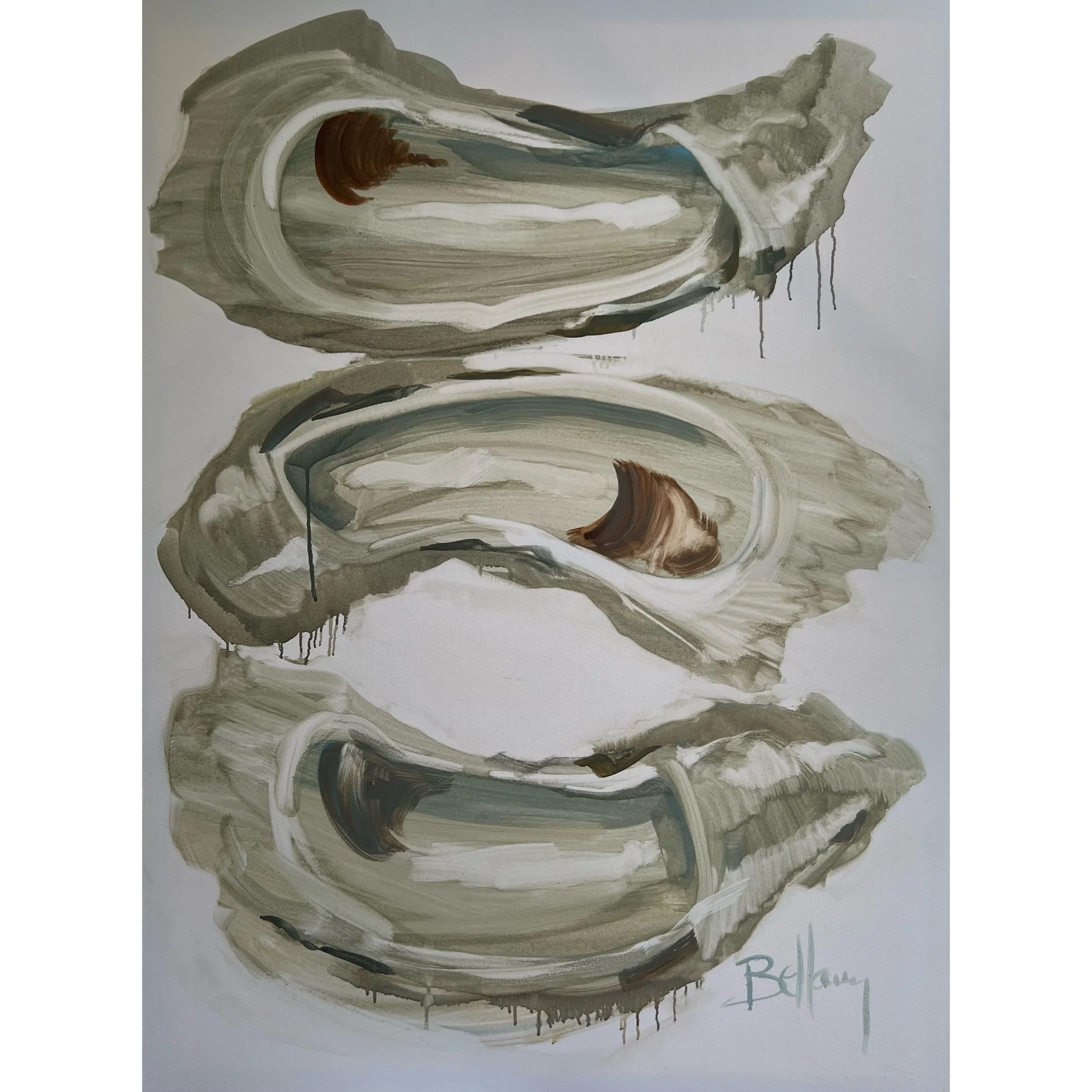 “Oyster Day” 36x48” Oil on Canvas
