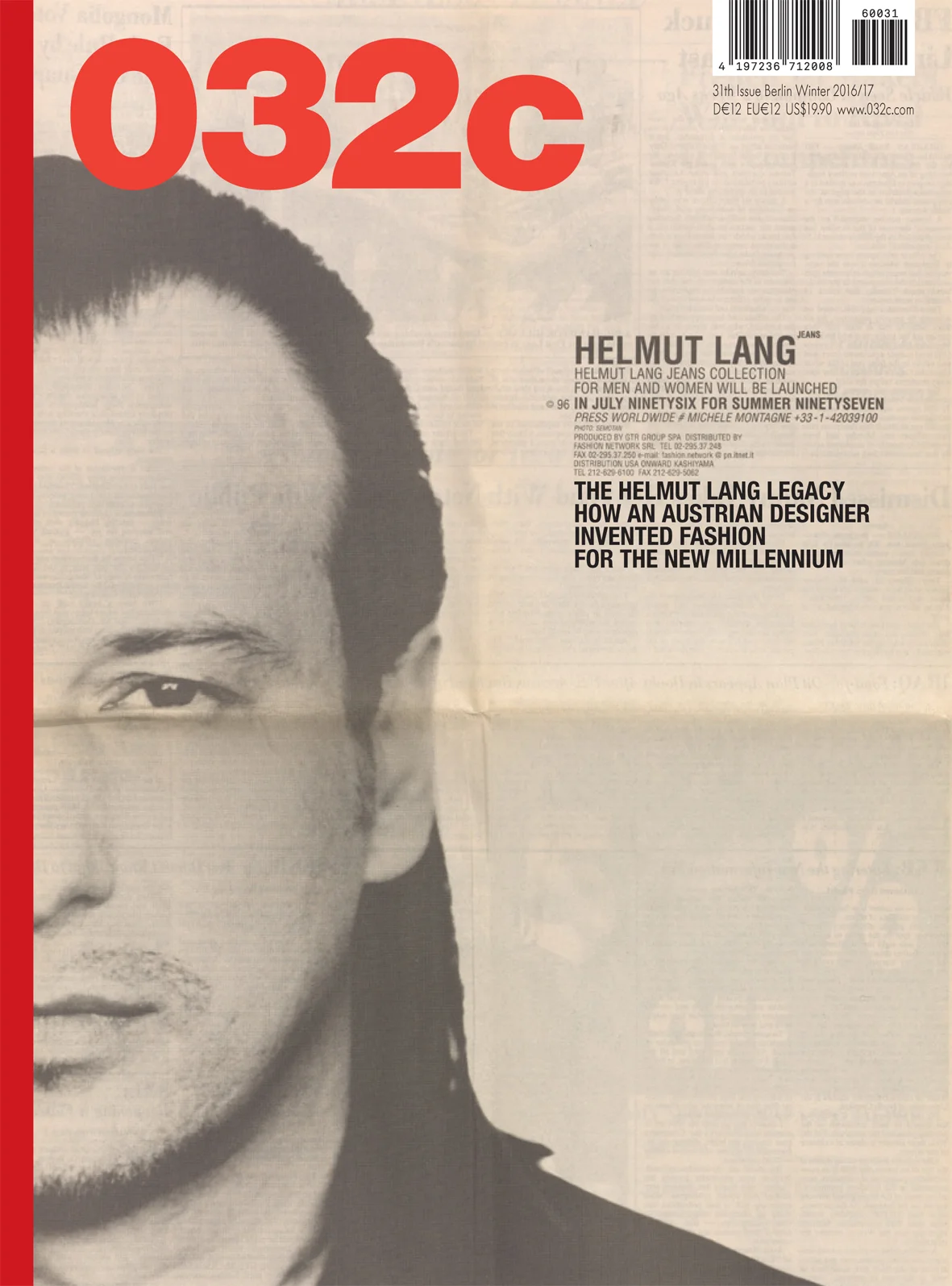 032c: HELMUT LANG ARCHIVE ISSUE