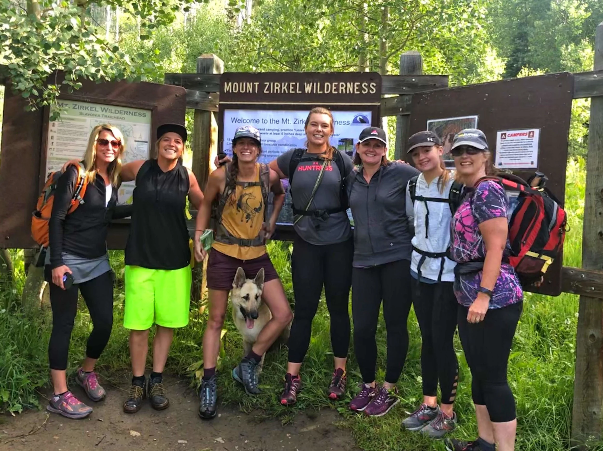 Our Zirkel Circle Team: Nicole, Caitlin, Elena, Jaime, Rebecca, Alayna, and Misty