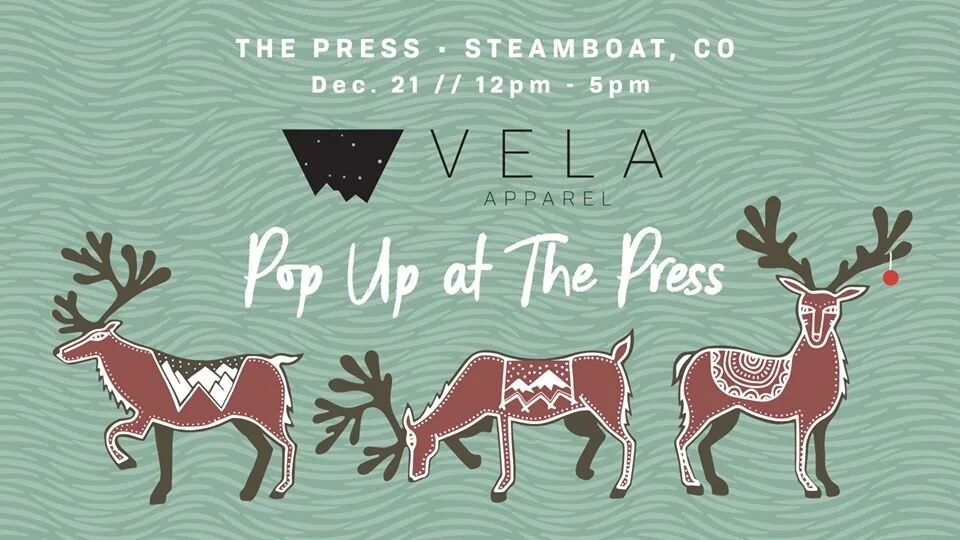 Vela Apparel Popup Shop at The Press