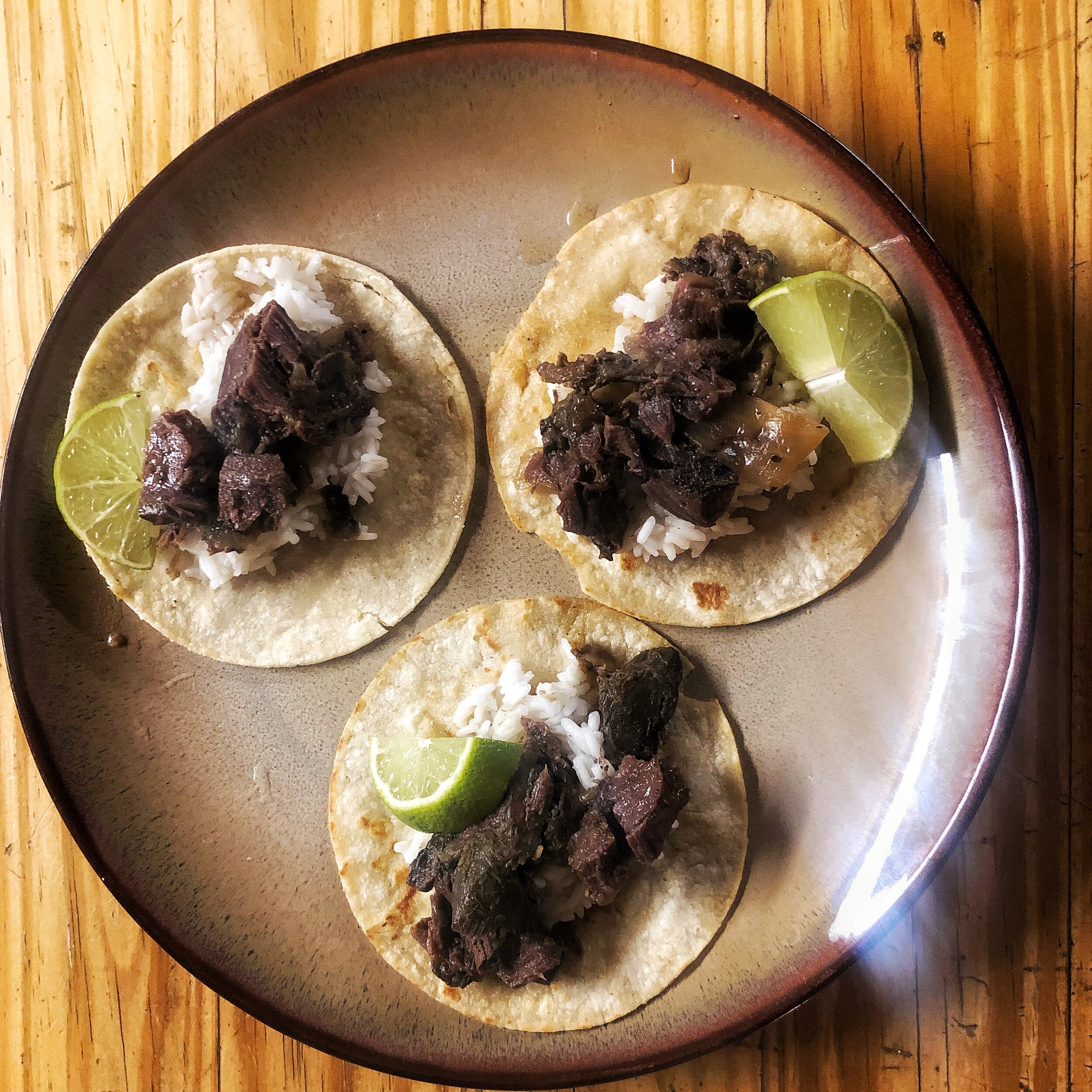 Barbacoa Elk Roast Tacos