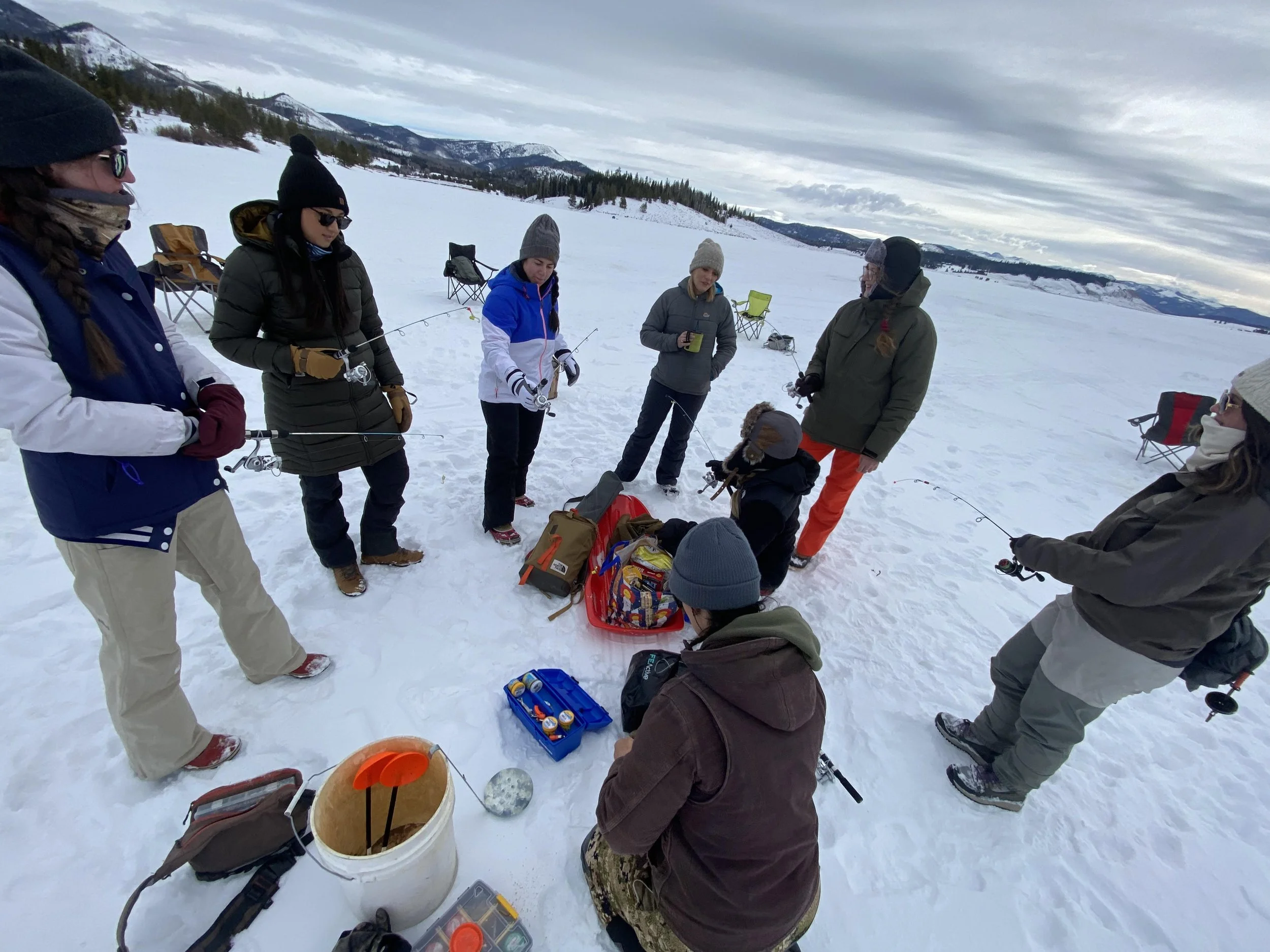 Steamboat Lake Ice Fishing Clinic