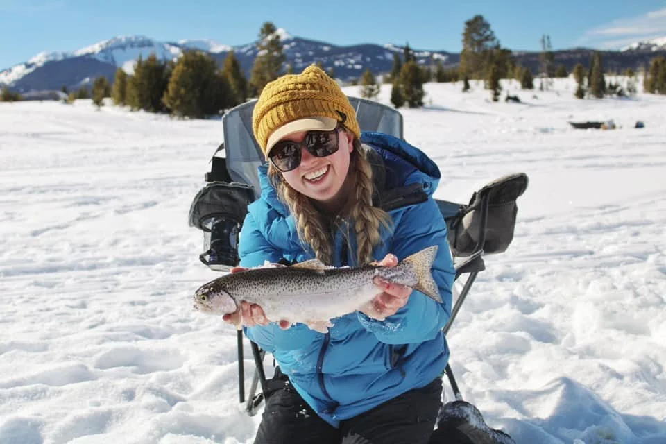 Steamboat Lake Ice Fishing Ladies Event