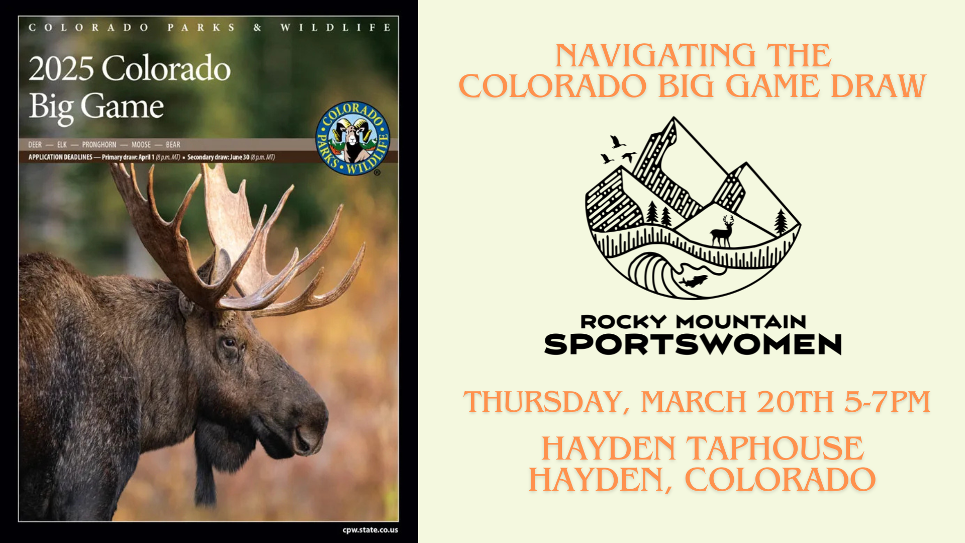 Navigating the Colorado Big Game Draw