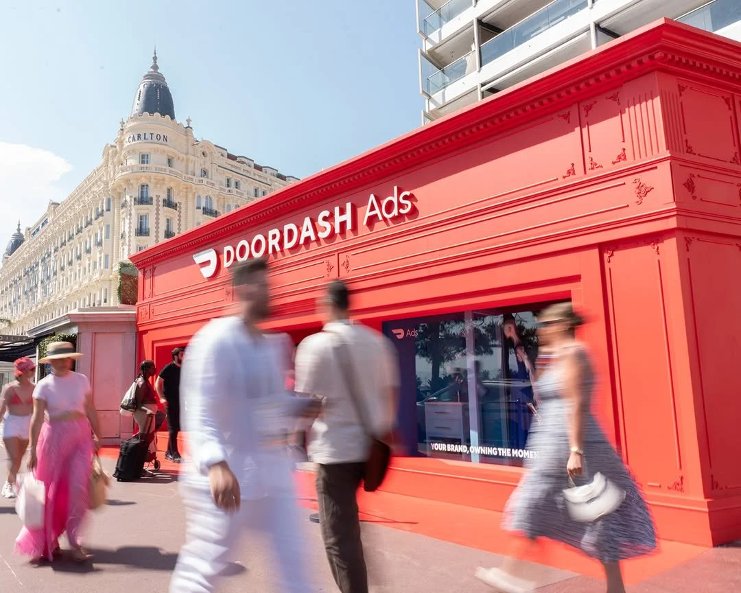 I led concept and creative for DoorDash Ads’ global debut at Cannes Lions. Centered on the idea of “Your Brand, Owning The Moment,” the experience showed how DoorDash helps brands connect with customers in real time, on and off the app. We brough