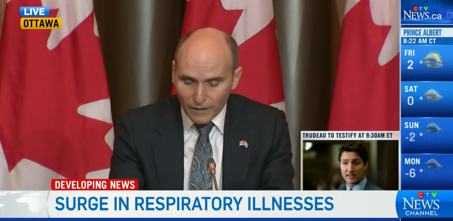 CTV News - Flu shot uptake below targets, particularly for older adults amid 'multi-demic' of viruses: survey