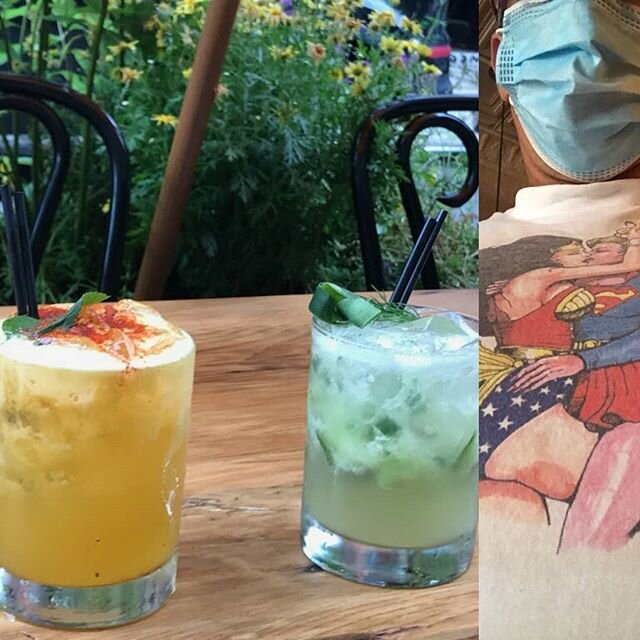 Cocktails 👍🏼🤗👍🏼
Pride 👍🏼😘👍🏼
Mask 👎😖👎
.
.
.
#cocktails #pride #mask# #drinkingbuddies #sundayfunday