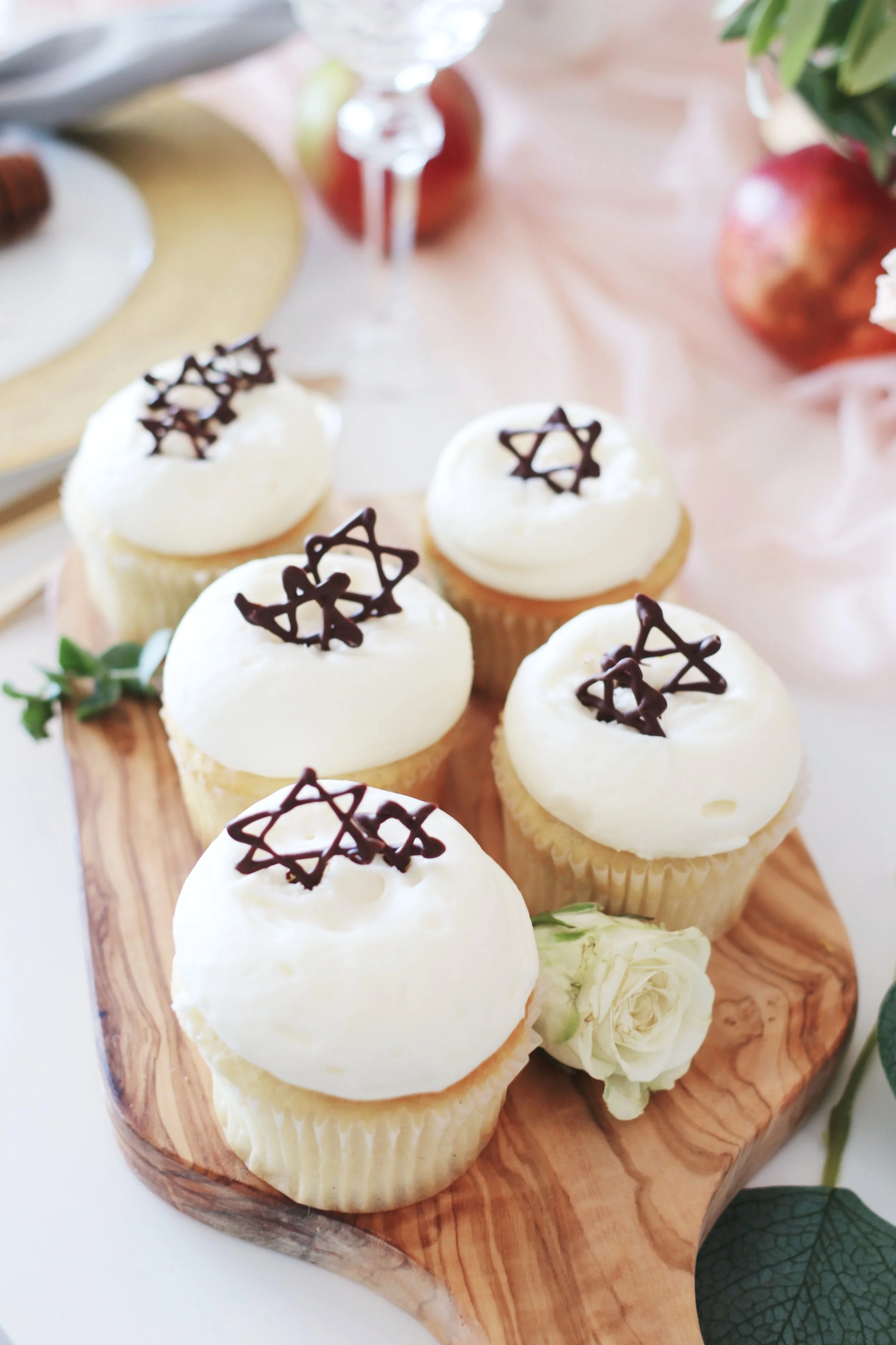 Star of David Cupcake Toppers