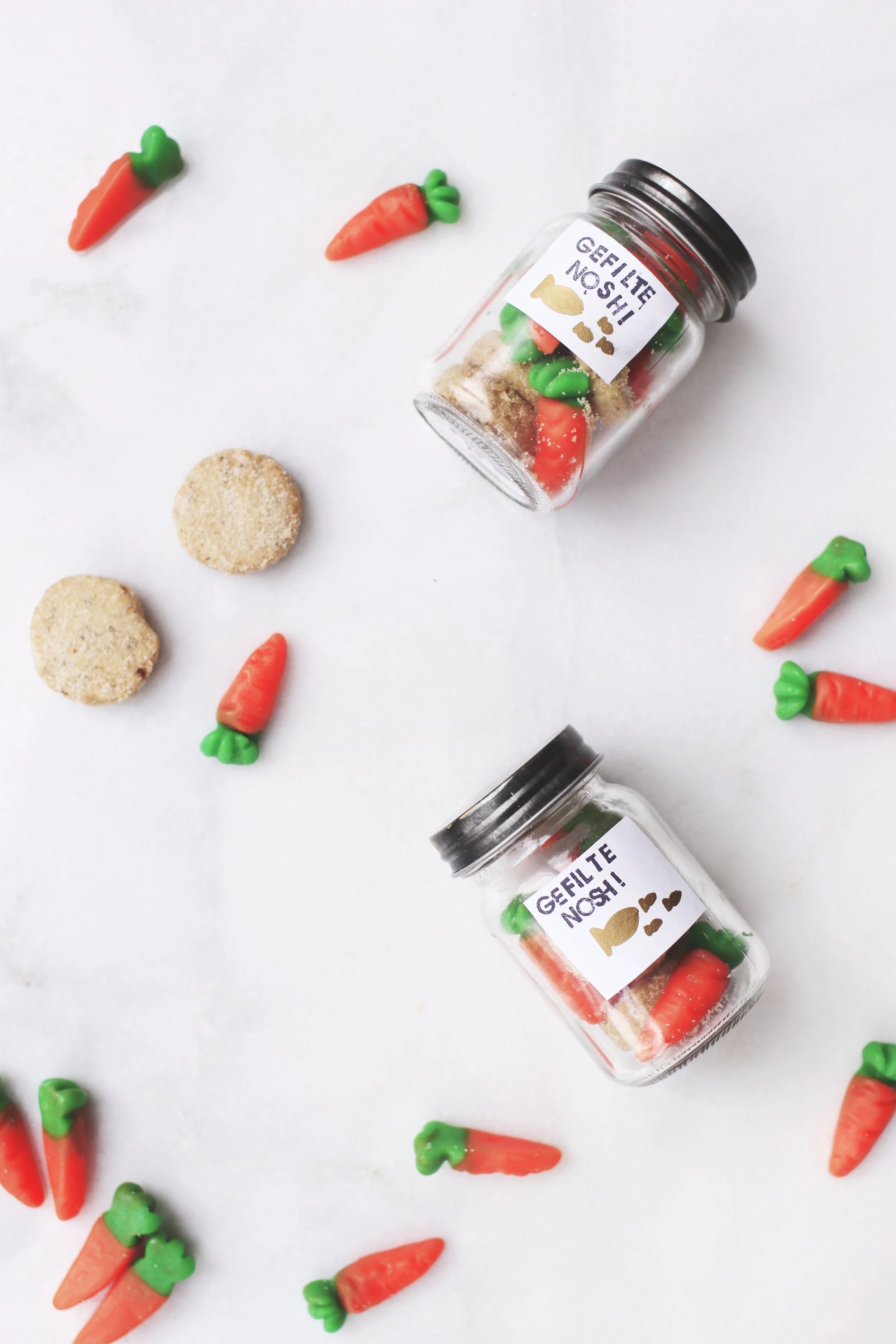 Mini "Gefilte Fish" Cookie Jar Favors