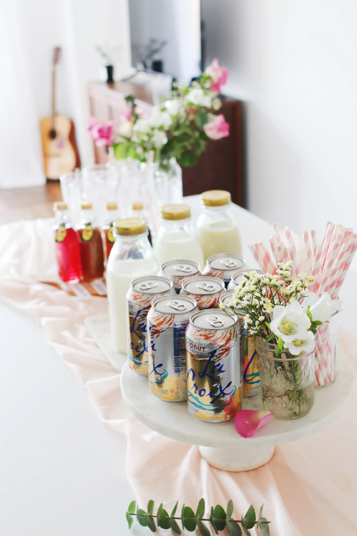 Make-Your-Own Egg Cream Station