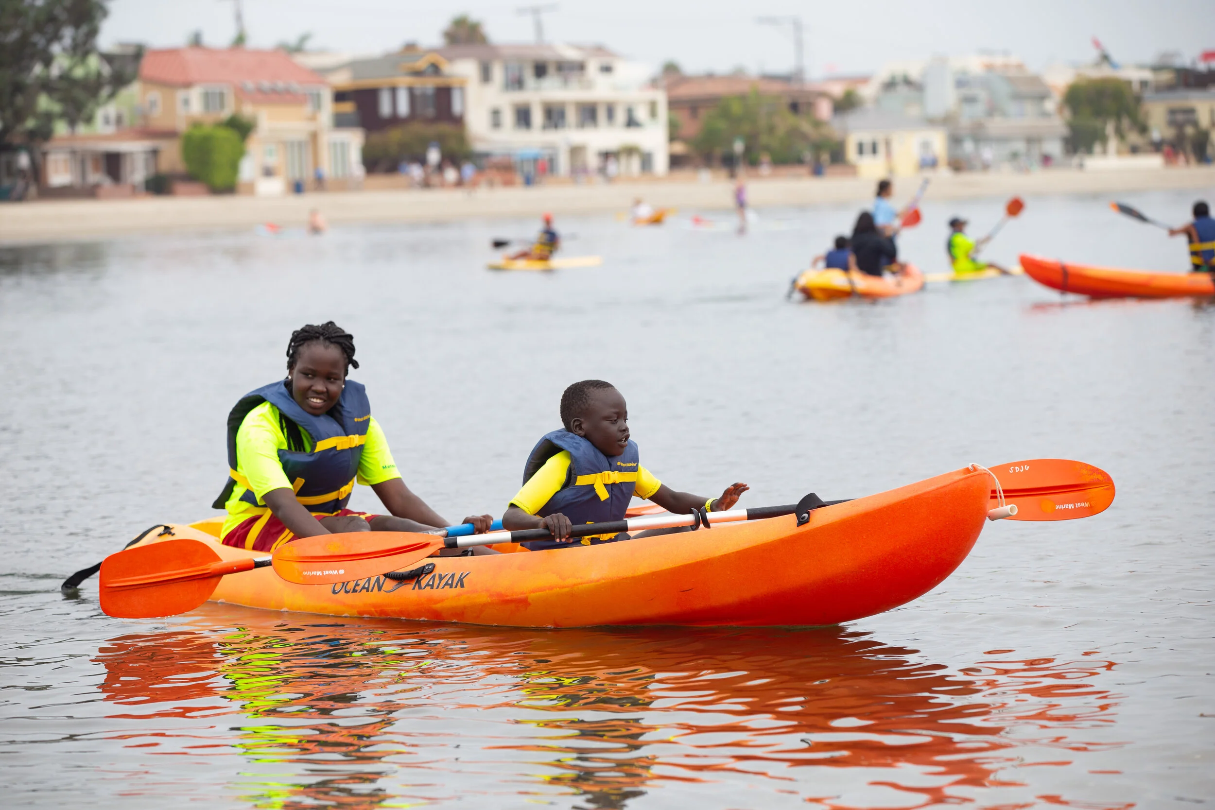 Learning to Walk on Water - Teaching Kids Confidence and Water Safety with Out of the Boat Swim