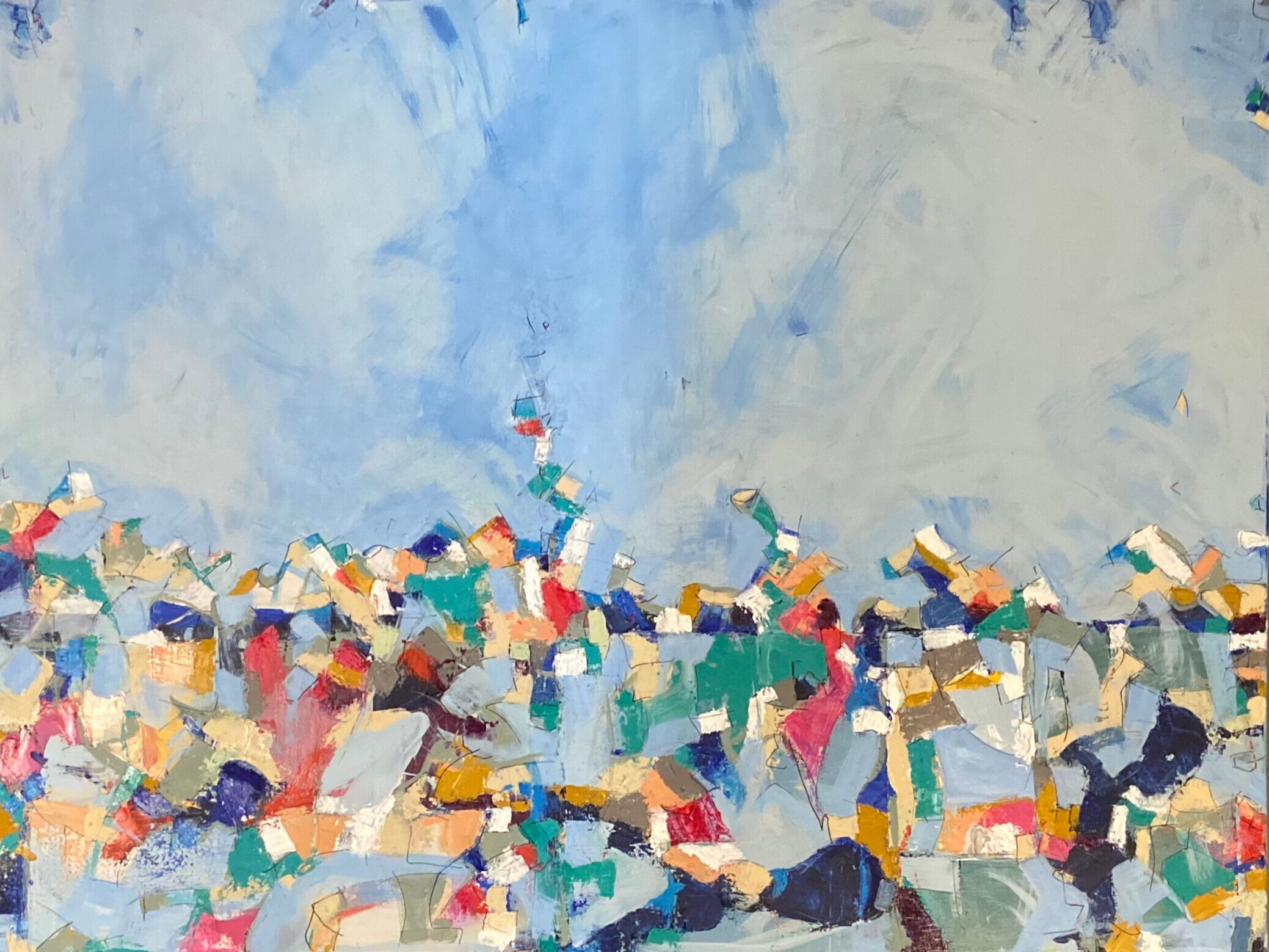 At the Shore (48x36)